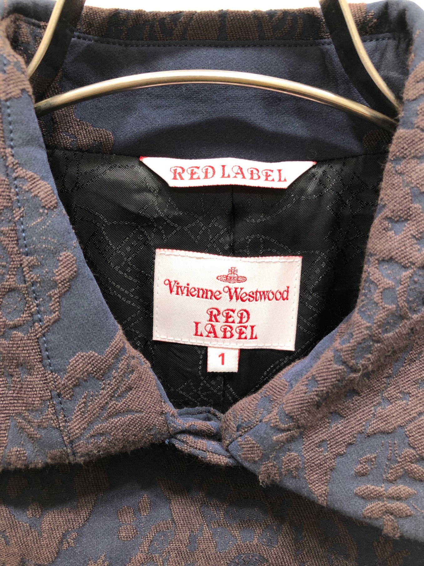 Vivienne Westwood RED LABEL (ヴィヴィアンウエストウッドレッドレーベル) 変形ジャケット ネイビー サイズ:1