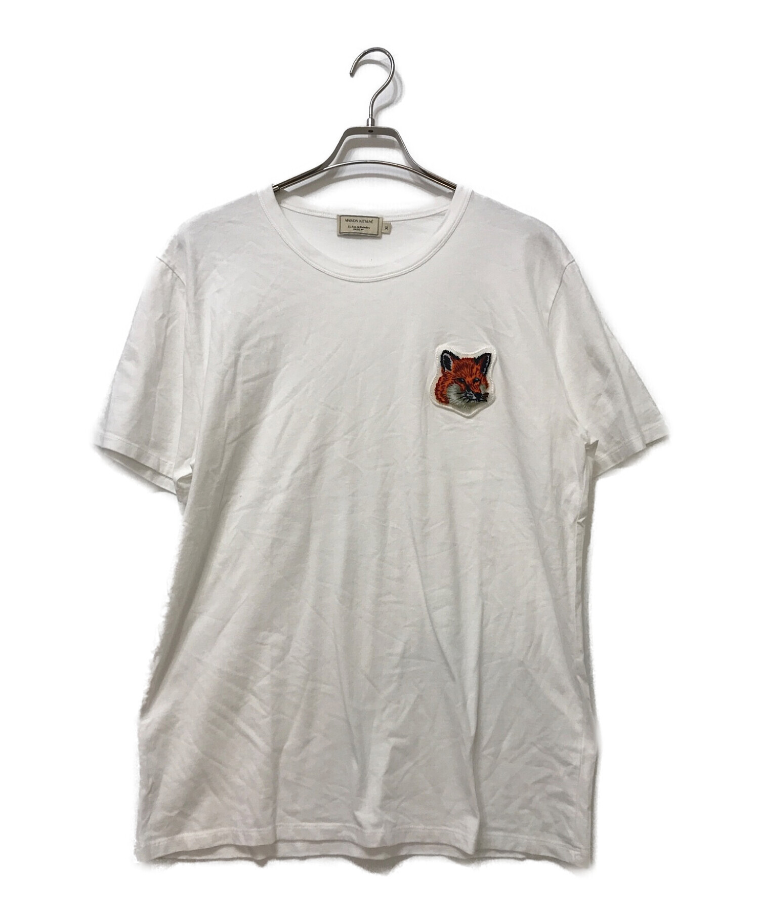 MAISON KITSUNE (メゾンキツネ) Tシャツ ホワイト サイズ:XL