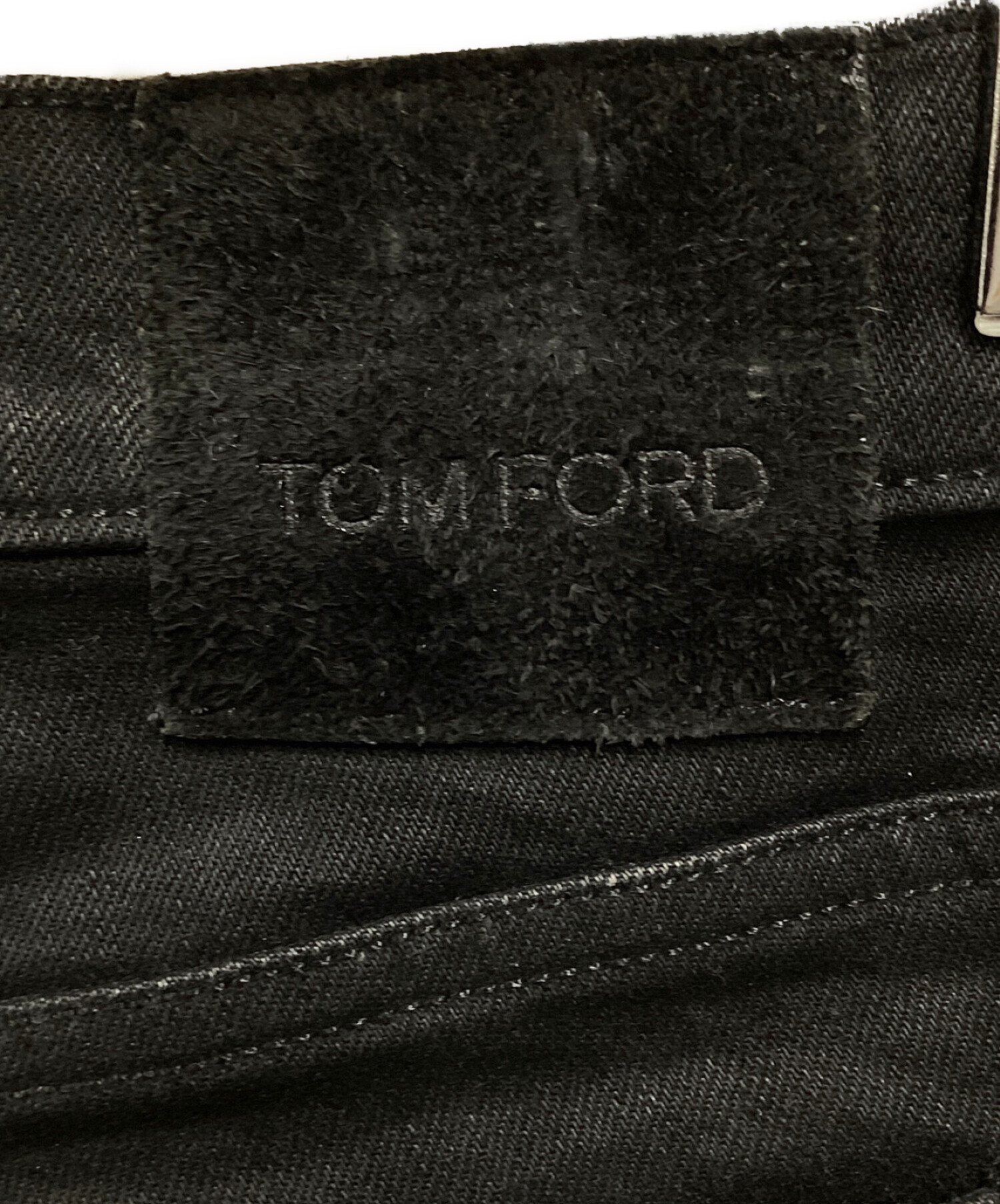 TOM FORD (トムフォード) スリムデニムパンツ ブラック サイズ:28