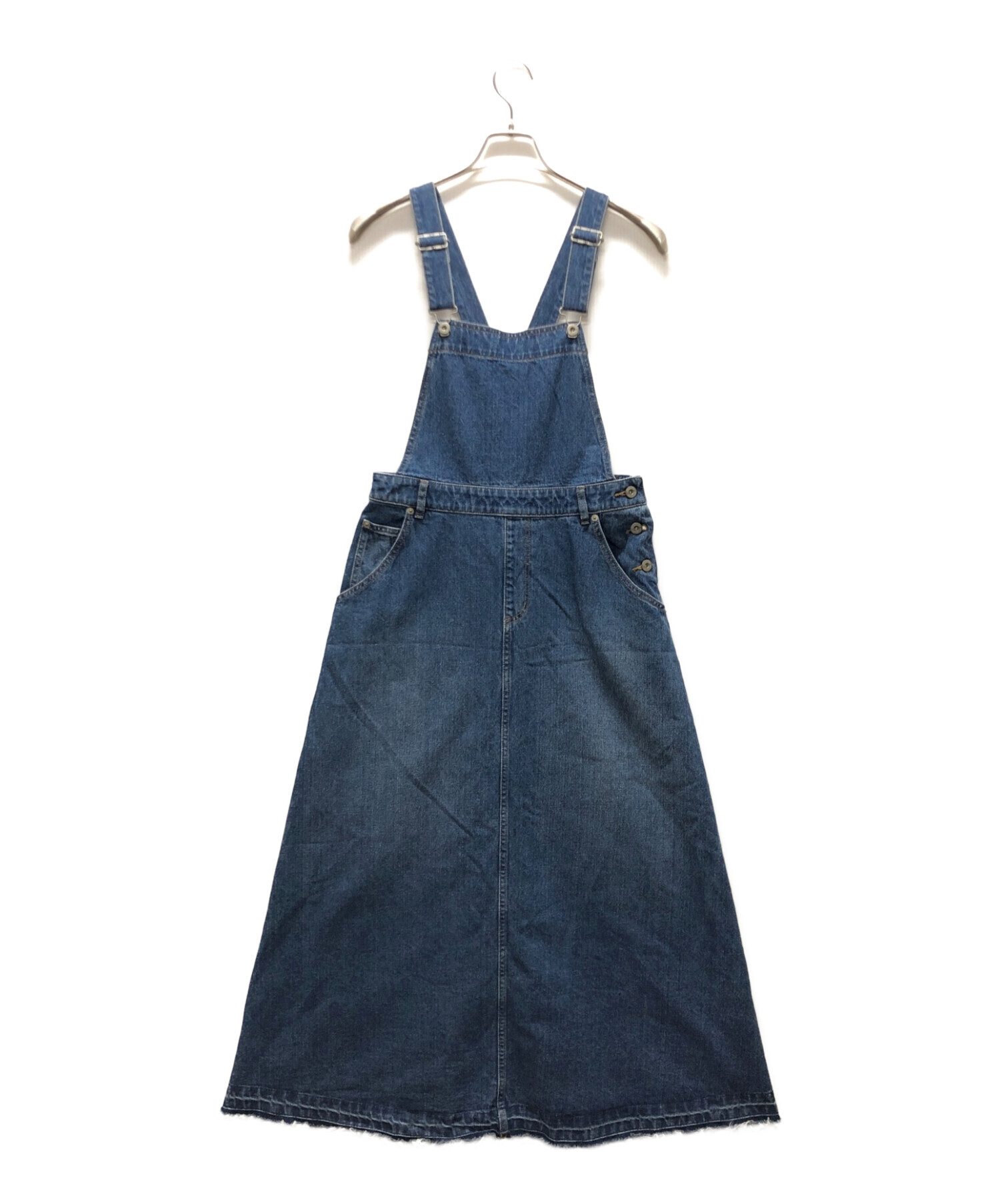 SLOBE IENA LE DENIM フレアジャンパーデニムスカート38ブルーAのみ