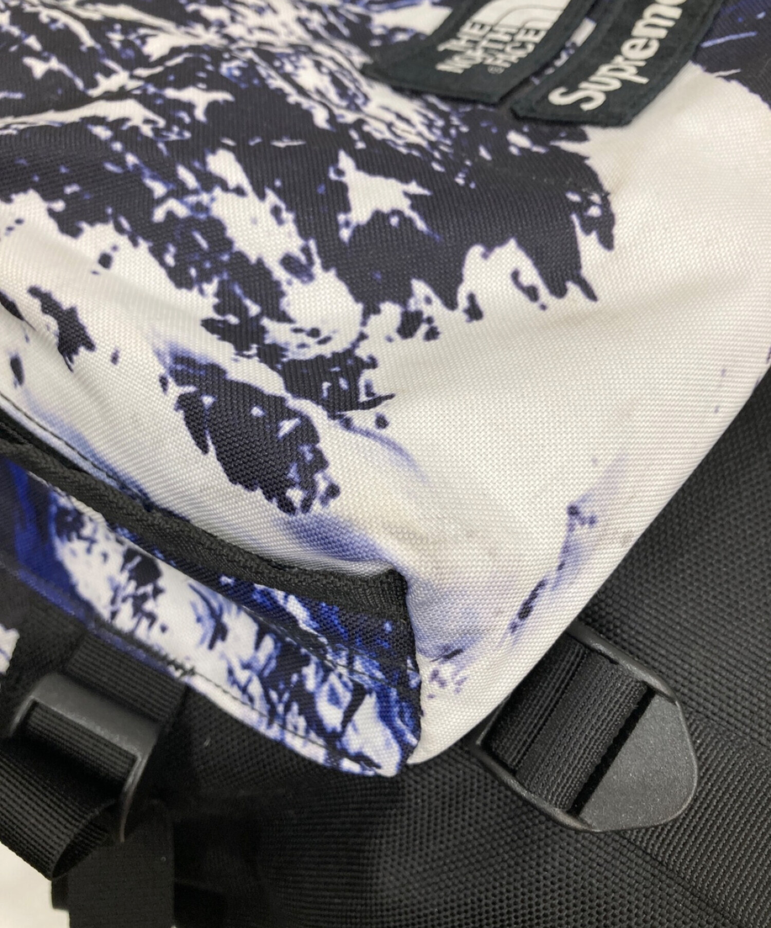 SUPREME×THE NORTH FACE (シュプリーム × ザノースフェイス) MOUNTAIN EXPEDITION BACKPACK ブルー