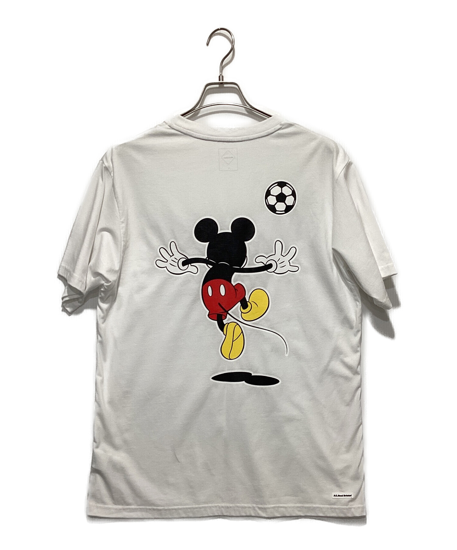 F.C.R.B. (エフシーアールビー) Disney Emblem Pocket Tee ホワイト サイズ:L