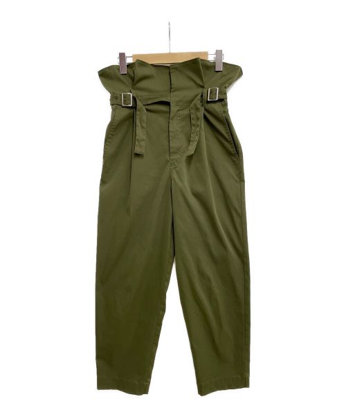 中古・古着通販】CLANE (クラネ) MILITARY WIDE WAIST PANTS カーキ