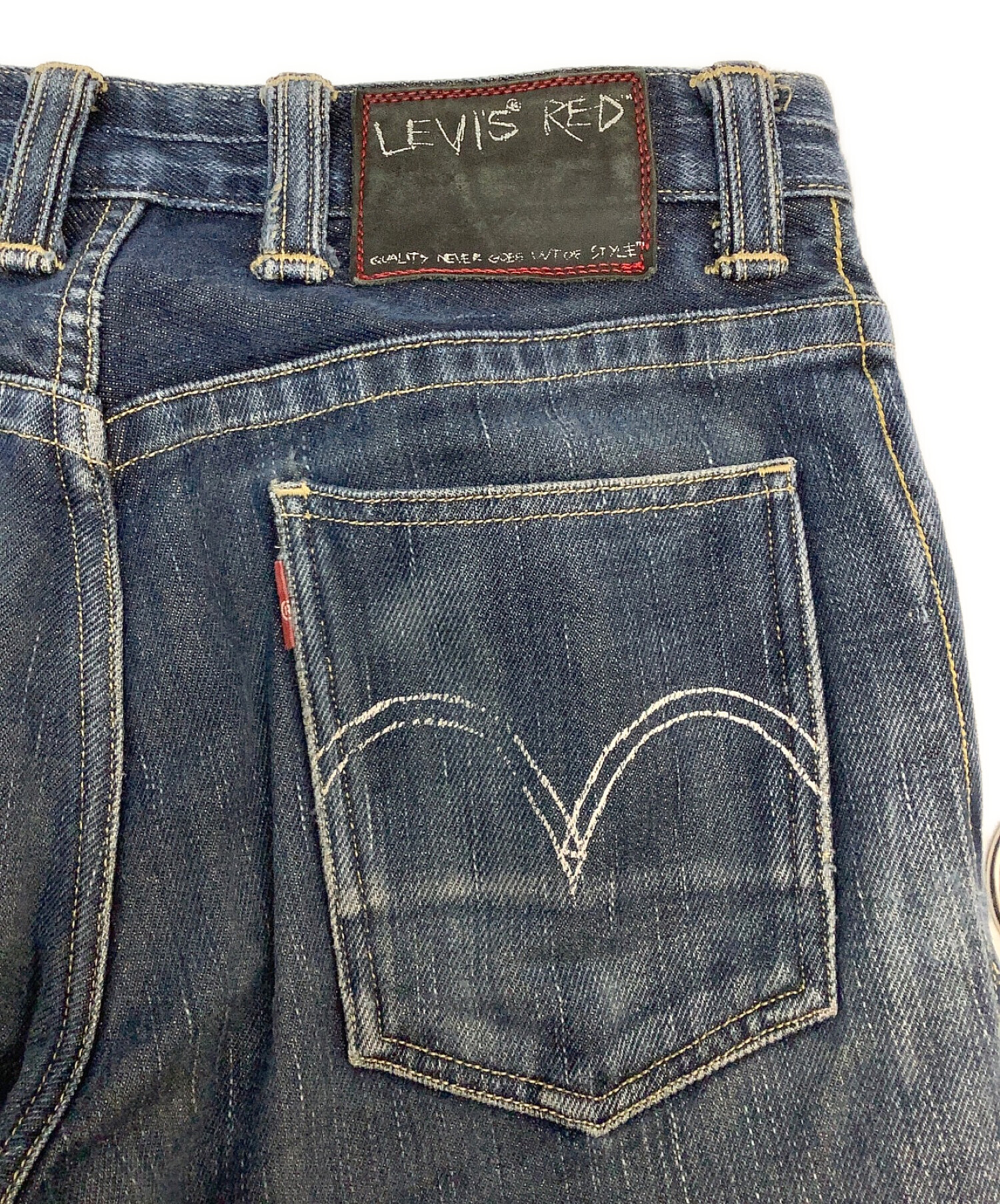 LEVI'S RED (リーバイス レッド) デニムパンツ インディゴ サイズ:F