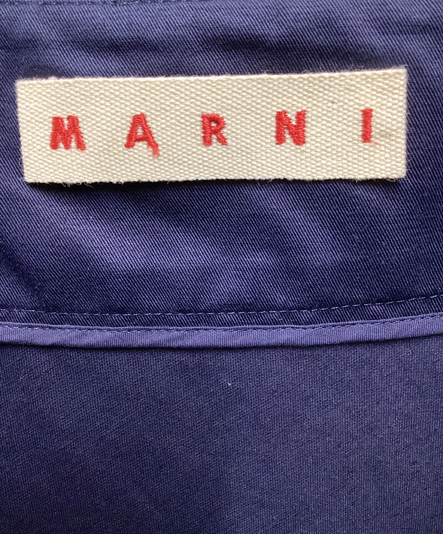 MARNI (マルニ) 変形スカート ネイビー サイズ:38