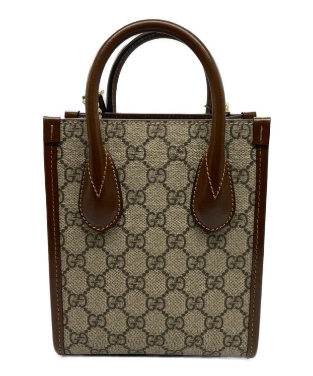 中古・古着通販】GUCCI (グッチ) インターロッキングG付きミニトート