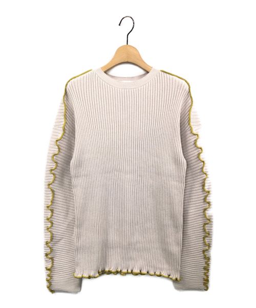 中古・古着通販】LE CIEL BLEU (ルシェルブルー) Mellow Rib Knit Tops