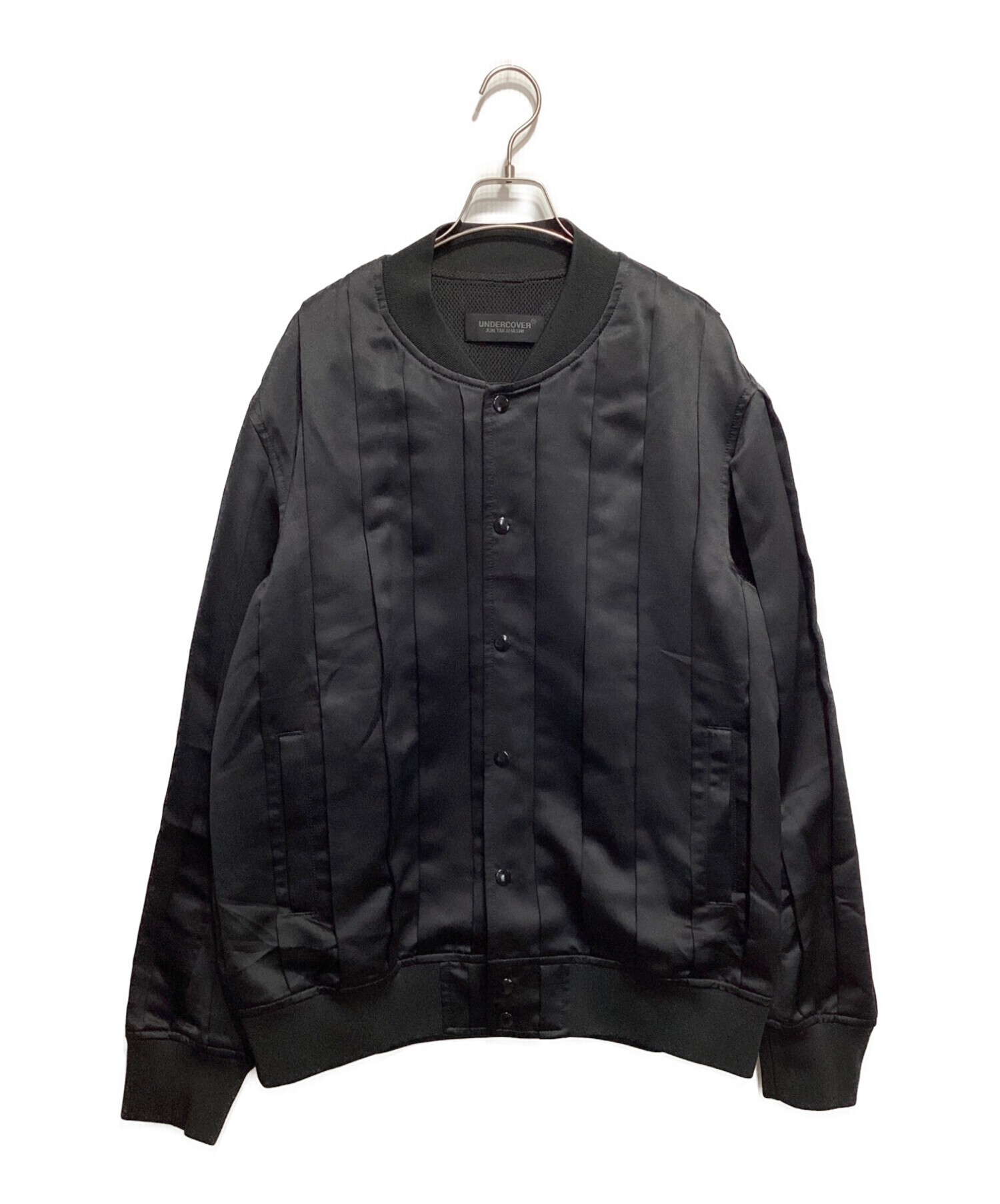 UNDERCOVER (アンダーカバー) プリーツボンバージャケット ブラック サイズ:5