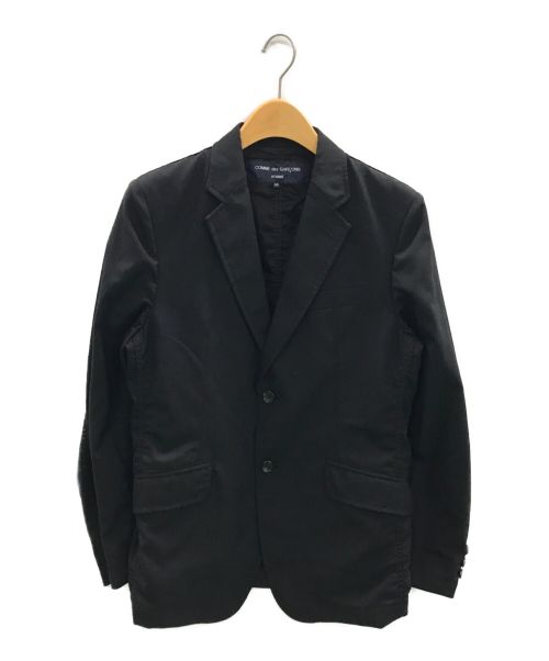 中古・古着通販】COMME des GARCONS HOMME (コムデギャルソン オム) ウールトロピカルパッカリングジャケット ブラック サイズ: XS｜ブランド・古着通販 トレファク公式【TREFAC FASHION】スマホサイト