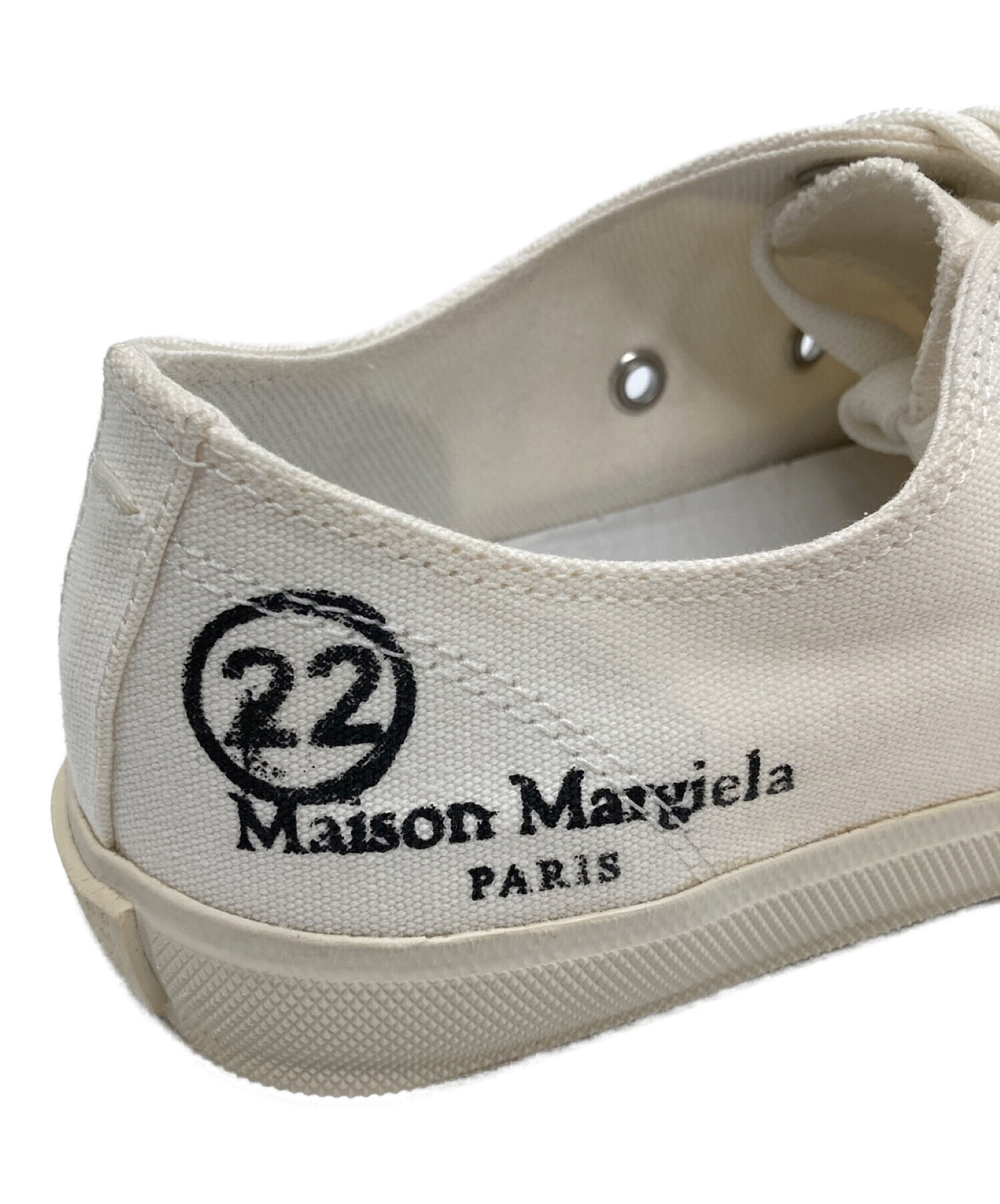 Maison Margiela 22 (メゾンマルジェラ 22) TABIスニーカー ホワイト サイズ:38