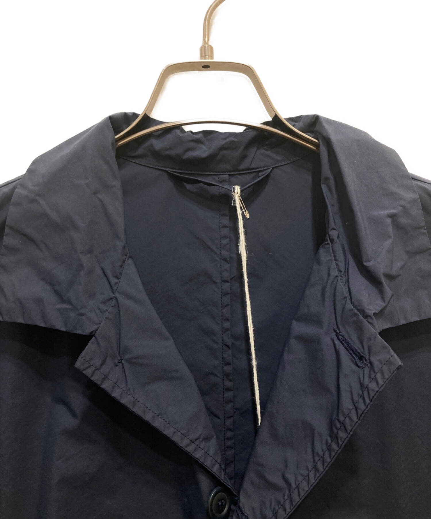 中古・古着通販】CASEY CASEY (ケーシーケーシー) YOKE COAT ネイビー