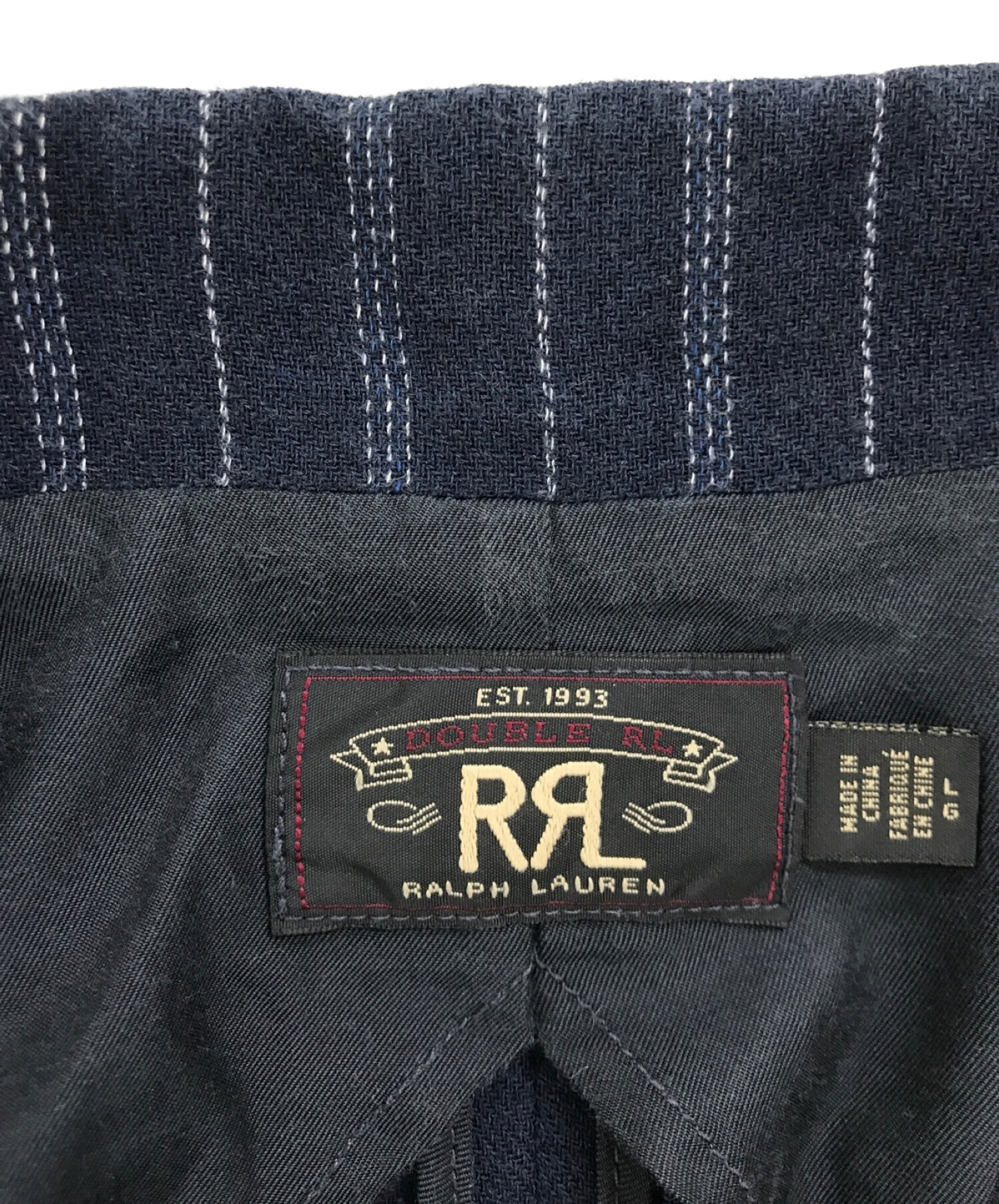 中古・古着通販】RRL (ダブルアールエル) 3Bジャケット ネイビー