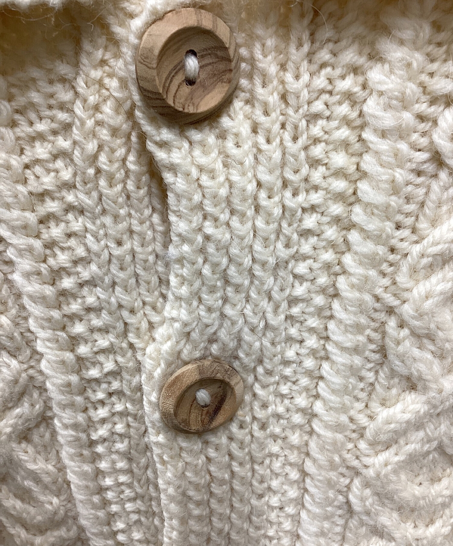 INVERALLAN (インバーアラン) 3A lumber cardigan ナチュラル サイズ:40