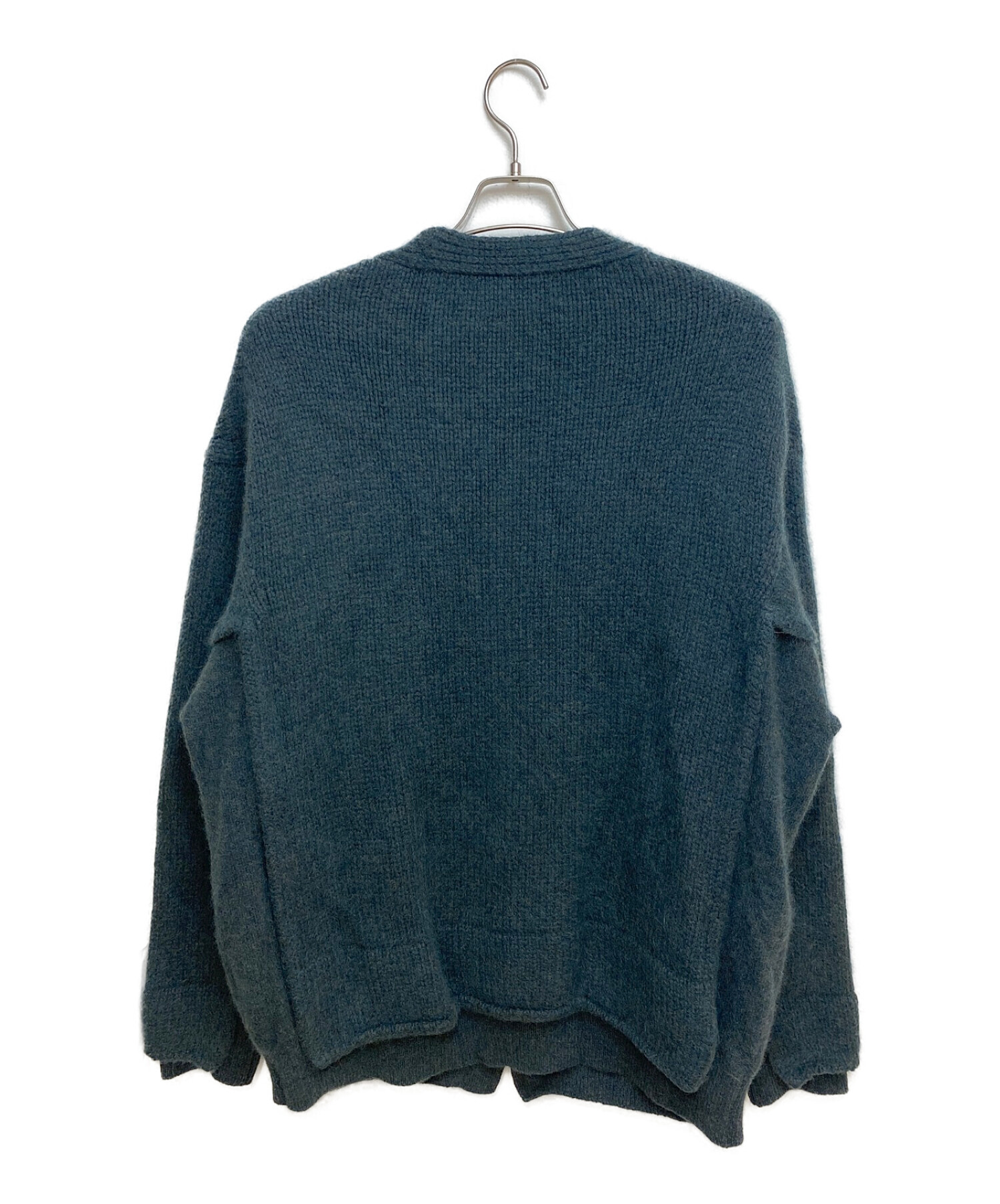 中古・古着通販】YOKE (ヨーク) 21AW CONNECTING CARDIGAN グリーン