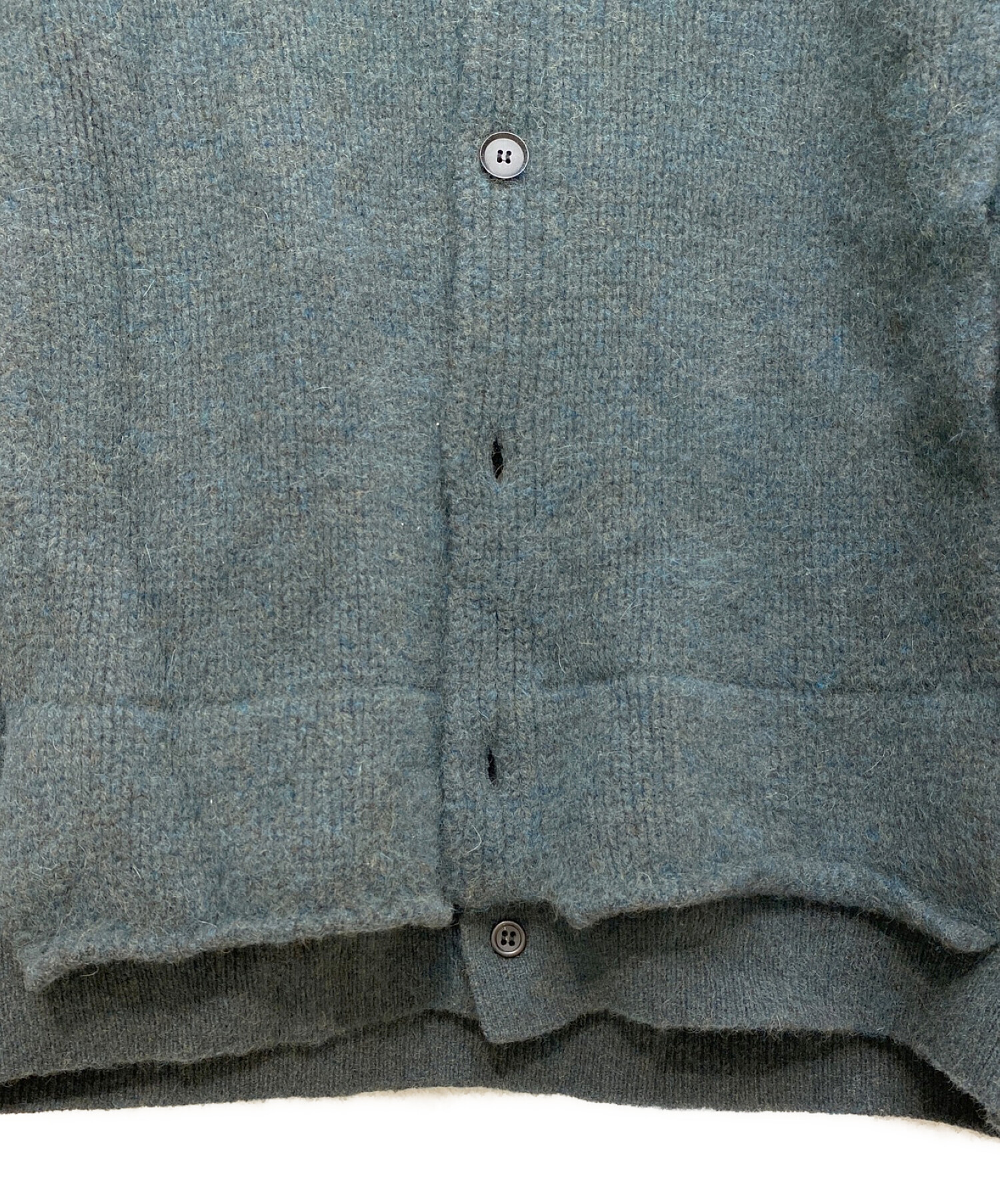 中古・古着通販】YOKE (ヨーク) 21AW CONNECTING CARDIGAN グリーン