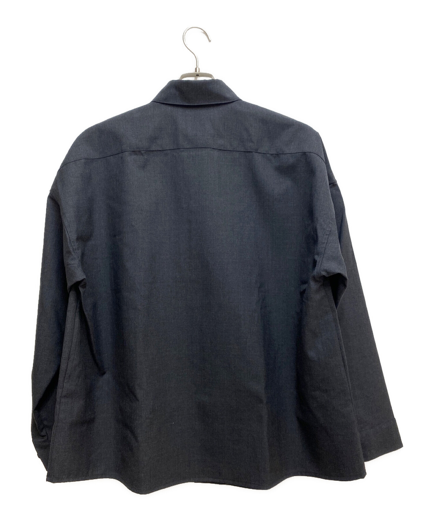 MARNI (マルニ) トロピカルウールシャツ グレー サイズ:44