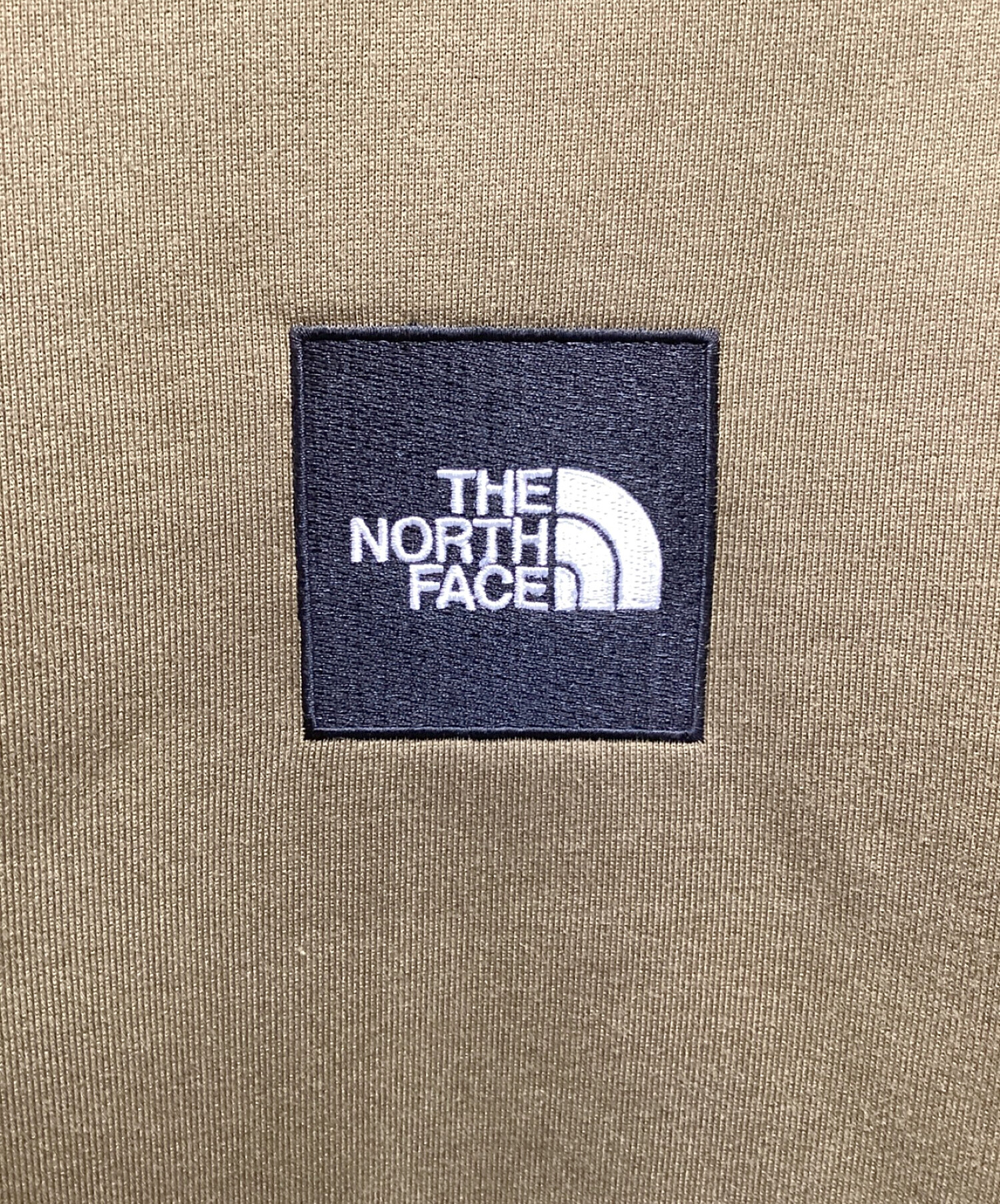 THE NORTH FACE (ザ ノース フェイス) ヘザーロゴビッグフーディー カーキ サイズ:S