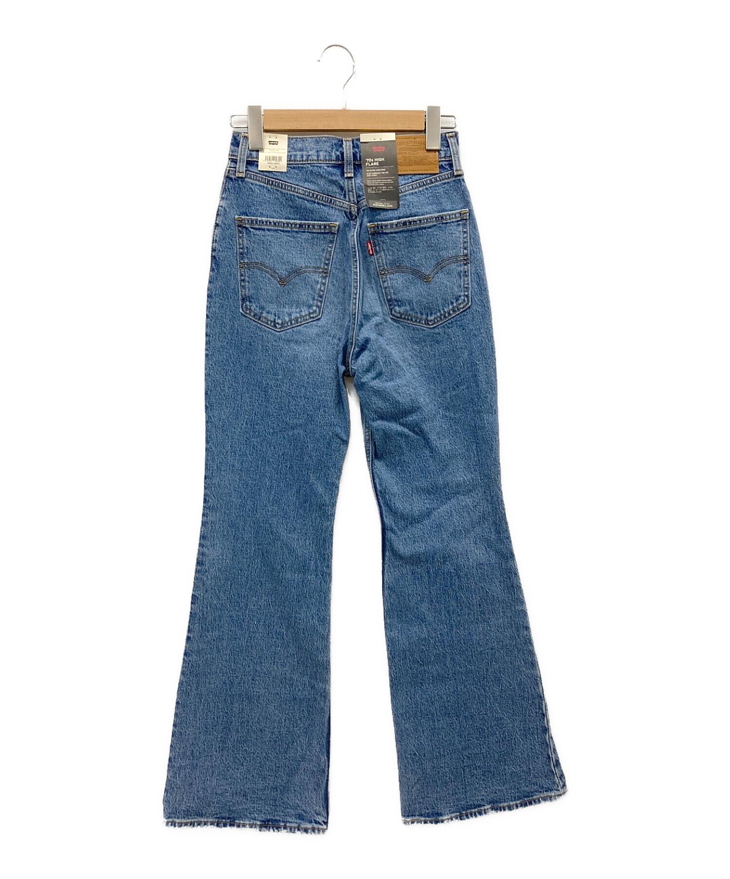 LEVI'S (リーバイス) 70S HIGH FLARE SONOMA WALKS(70s ハイ フレア ソノマ　ウォークス) インディゴ  サイズ:W25×L63 未使用品