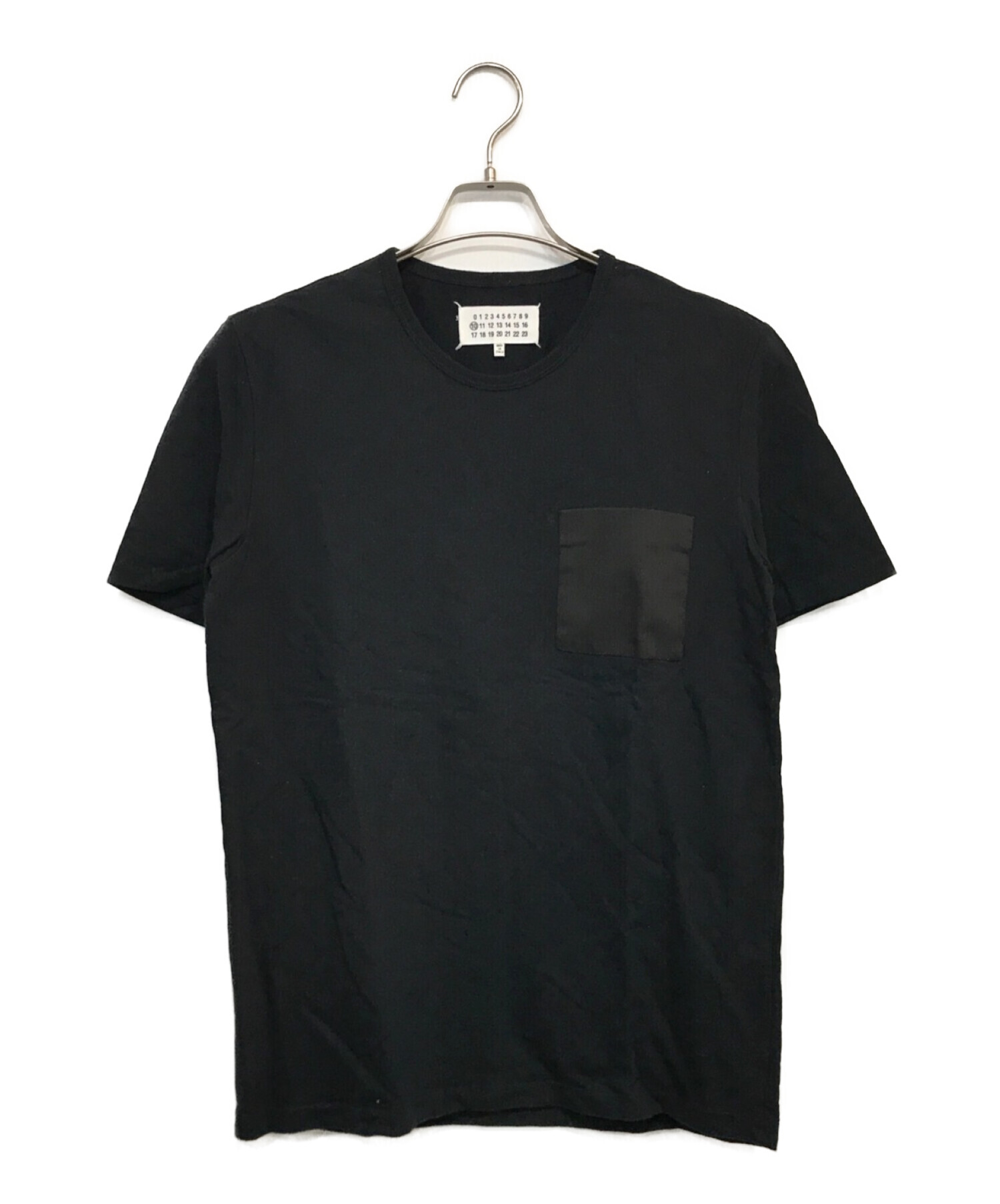 Maison Margiela 10 (メゾンマルジェラ 10) ポケットTシャツ ネイビー サイズ:44