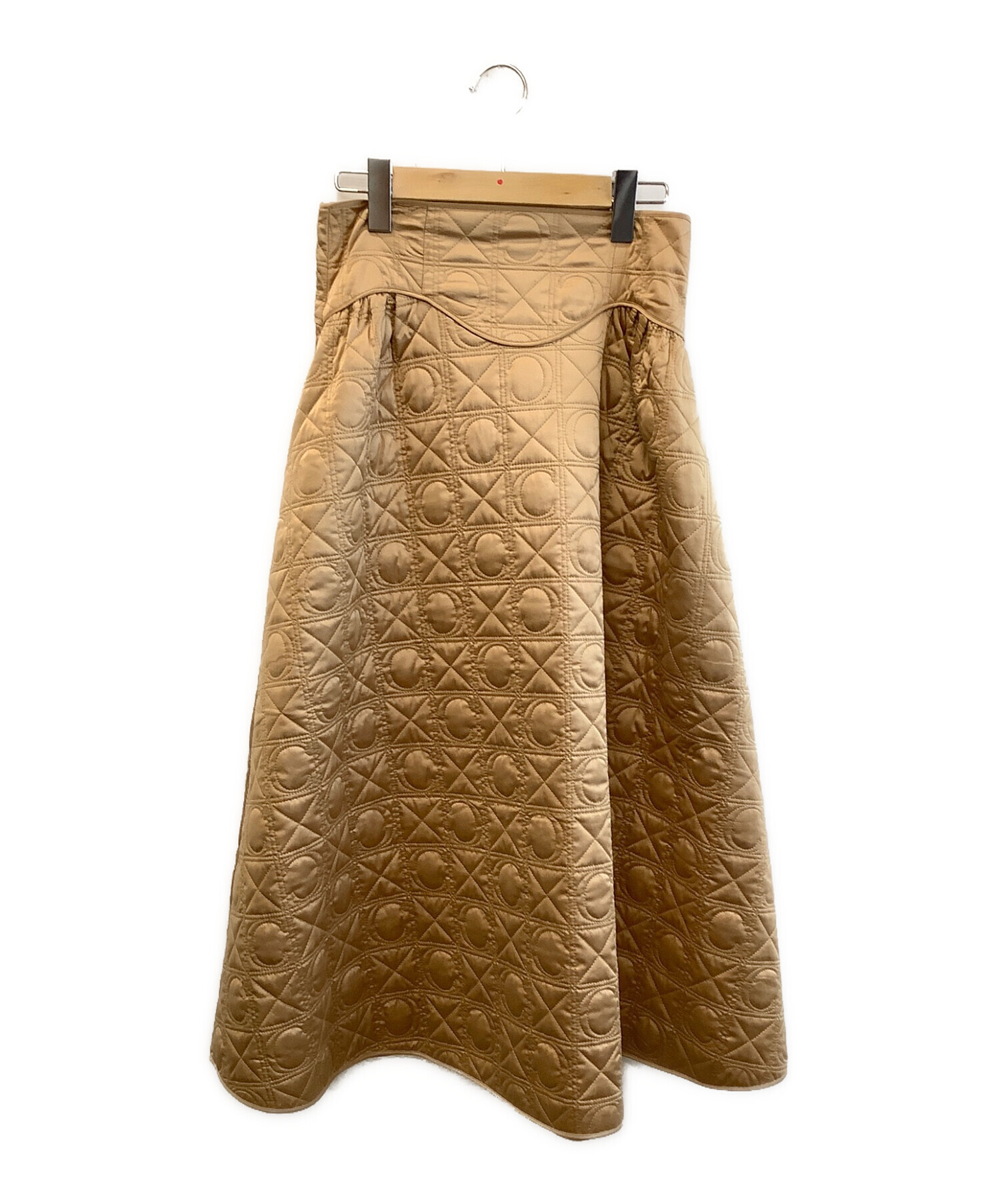 CELFORD (セルフォード) オリジナルキルティングスカート ベージュ サイズ:38