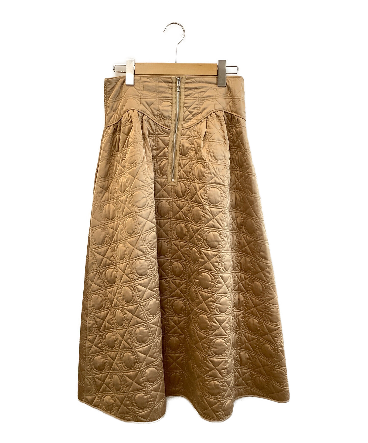 CELFORD (セルフォード) オリジナルキルティングスカート ベージュ サイズ:38