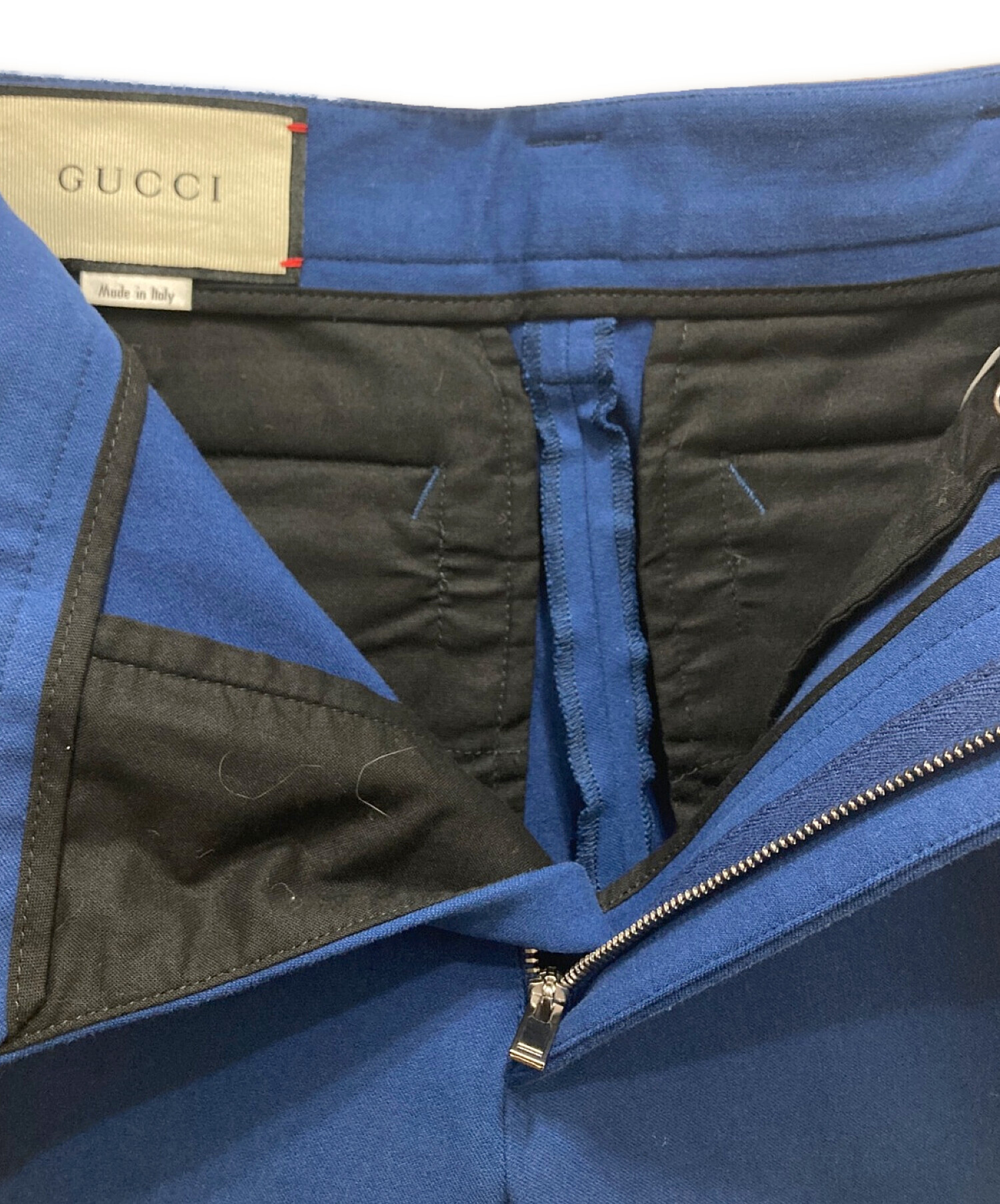 中古・古着通販】GUCCI (グッチ) ロゴサイドラインギャバジン