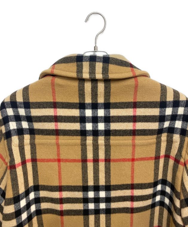 BURBERRY LONDON (バーバリー ロンドン) ×Gosha Rubchinskiy ダッフルコート キャメル サイズ:M