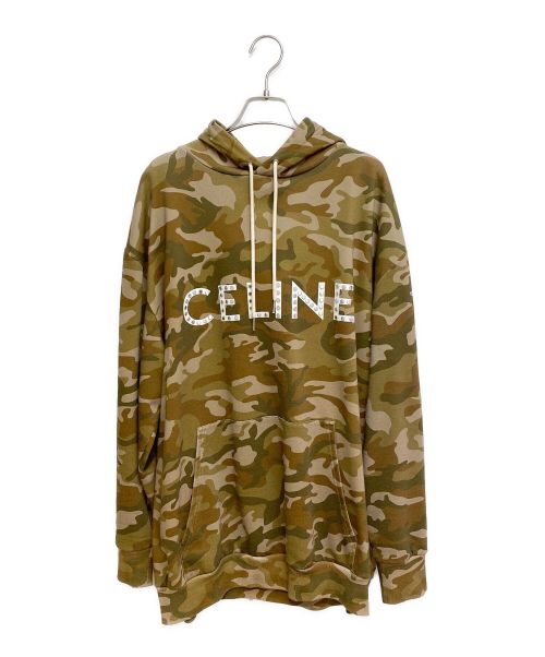 中古・古着通販】CELINE (セリーヌ) 22SSスタッズ付き CELINE フーディ