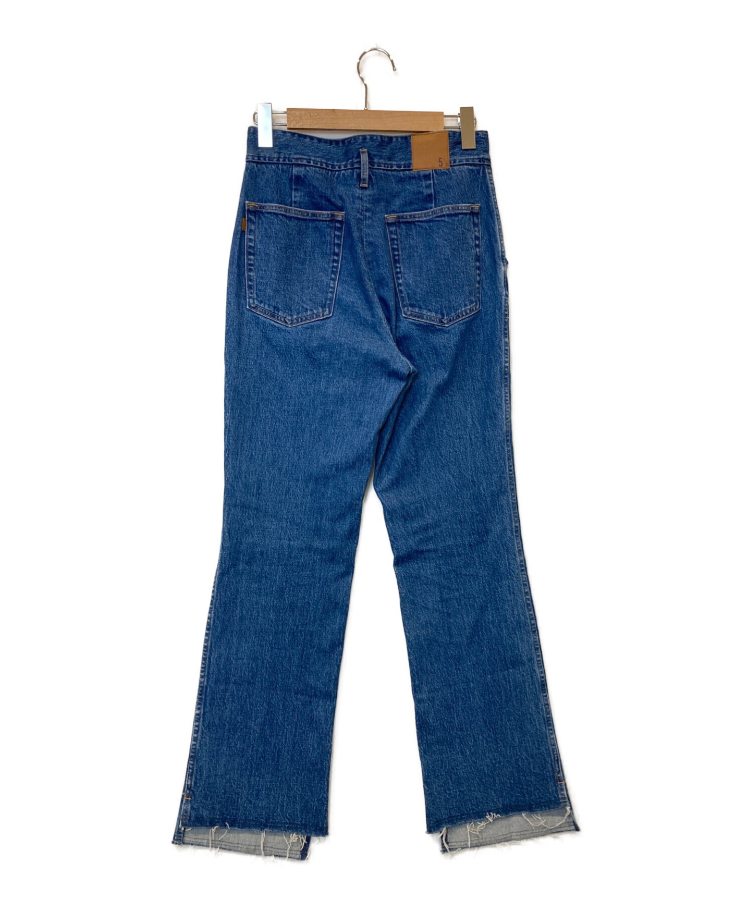 Spick and Span (スピックアンドスパン) 5 1/2 BEAUTY-LINE SLIT DENIM インディゴ サイズ:29