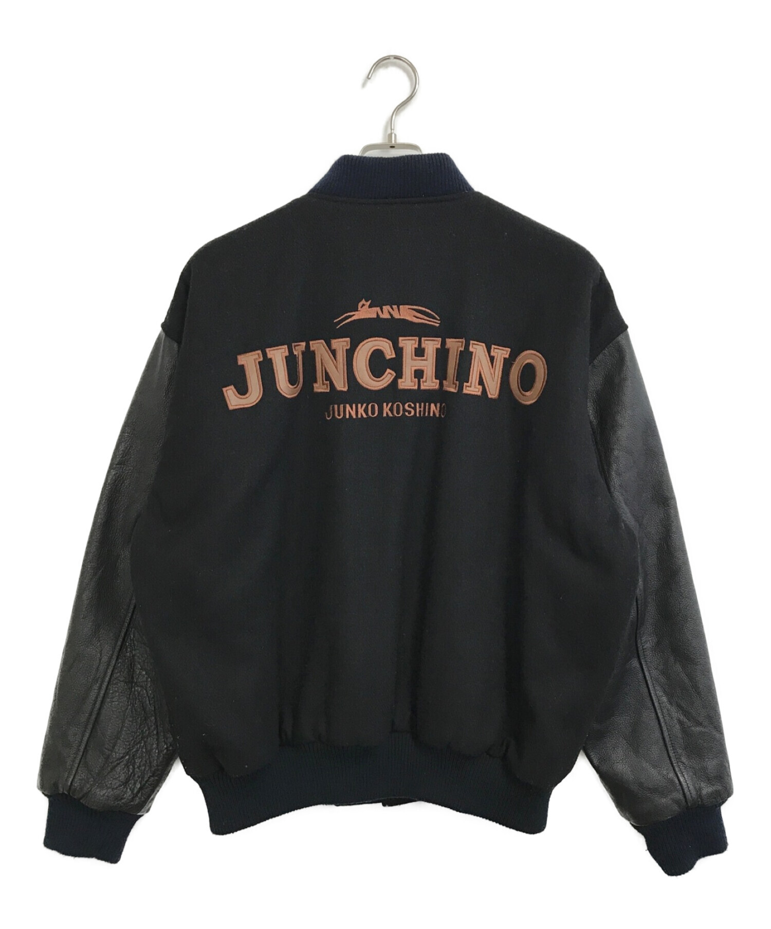 JUNCHINO (ジュンキーノ) [古着]スタジャン ブラック サイズ:M