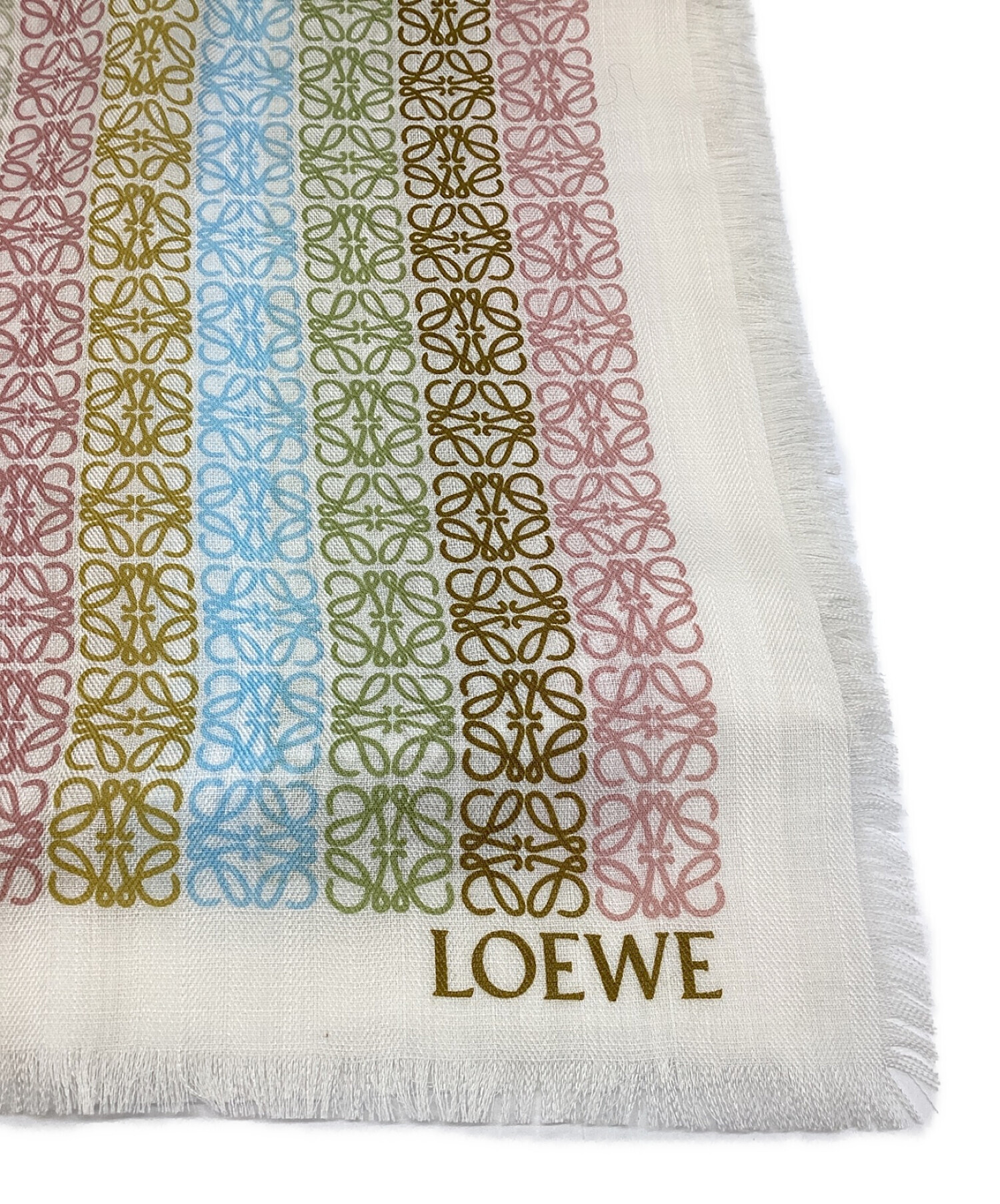 中古・古着通販】LOEWE (ロエベ) ストール ベージュ サイズ