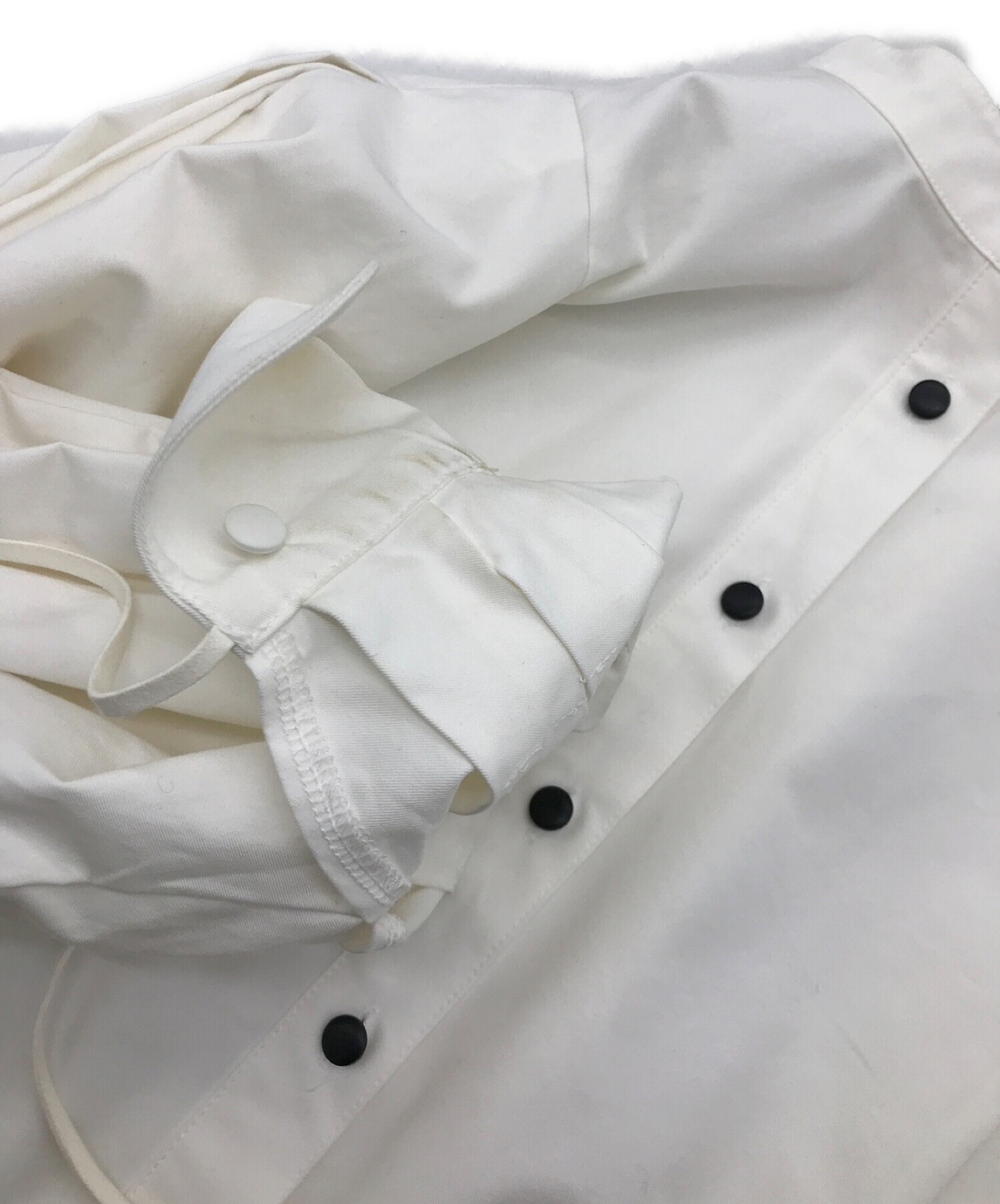 RIKO (リコ) Lantern sleeve jacket shirt/ランタンスリーブジャケットシャツ ホワイト サイズ:FREE
