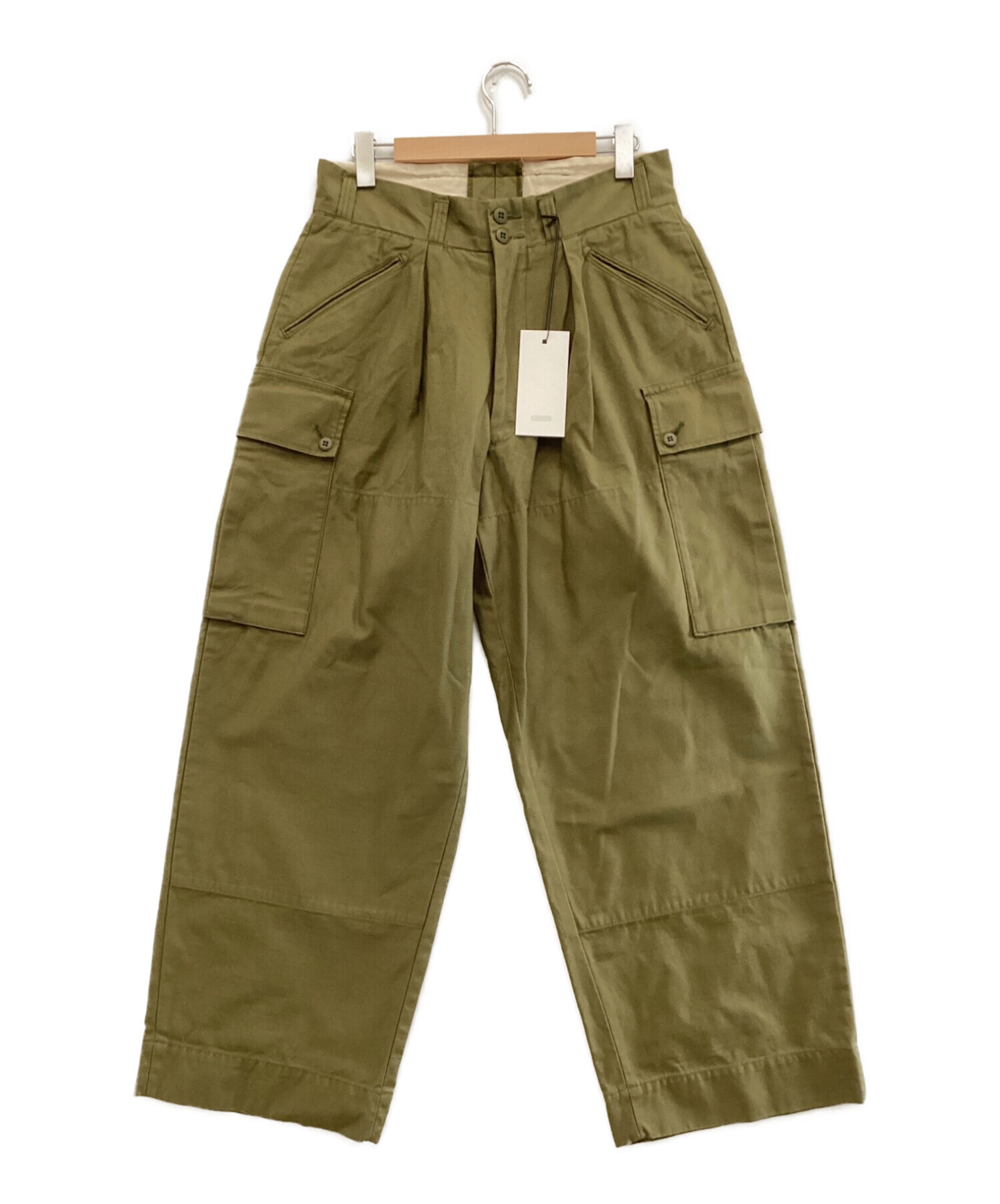 A.PRESSE (アプレッセ) MT Trooper Pants オリーブ サイズ:3 未使用品