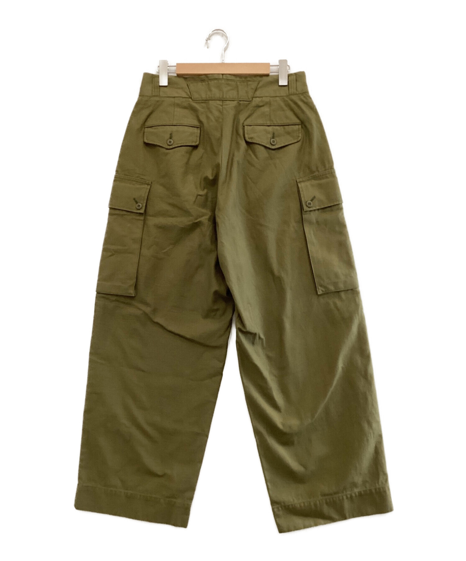 A.PRESSE (アプレッセ) MT Trooper Pants オリーブ サイズ:3 未使用品