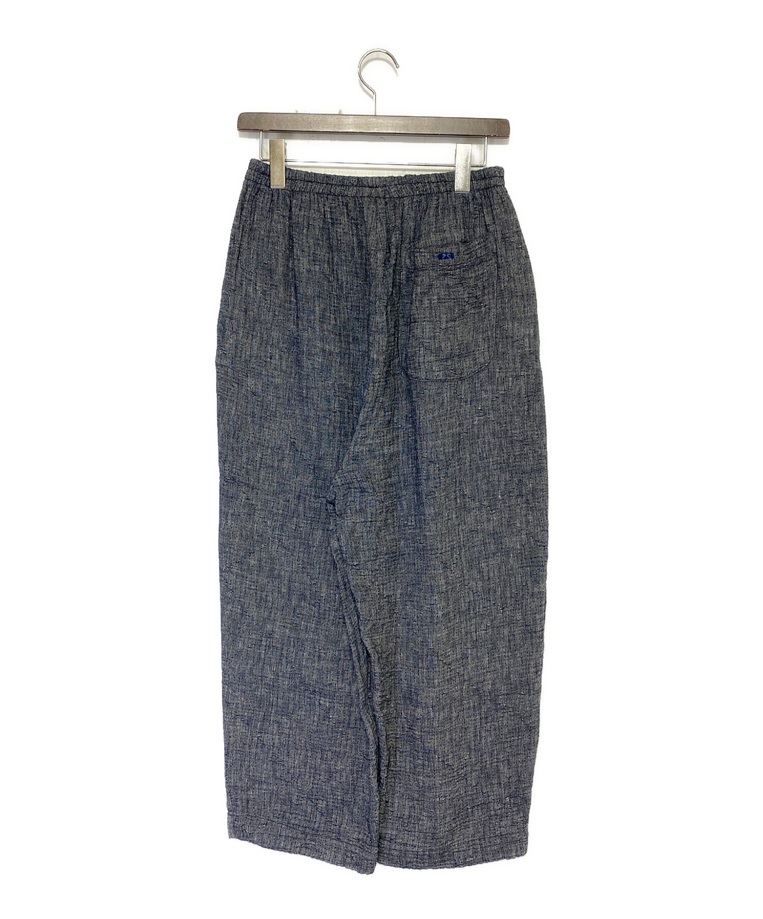 Porter Classic (ポータークラシック) SASHIKO LINEN PREMIUM PEACE PANTS ネイビー サイズ:M