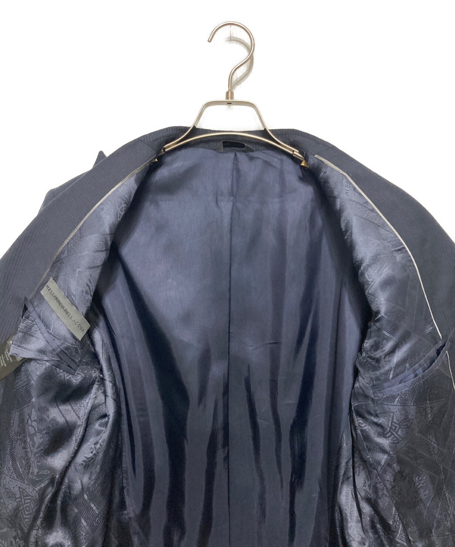 Alessandro DELL'ACQUA (アレッサンドロデラクア) テーラードジャケット ネイビー サイズ:SIZE46