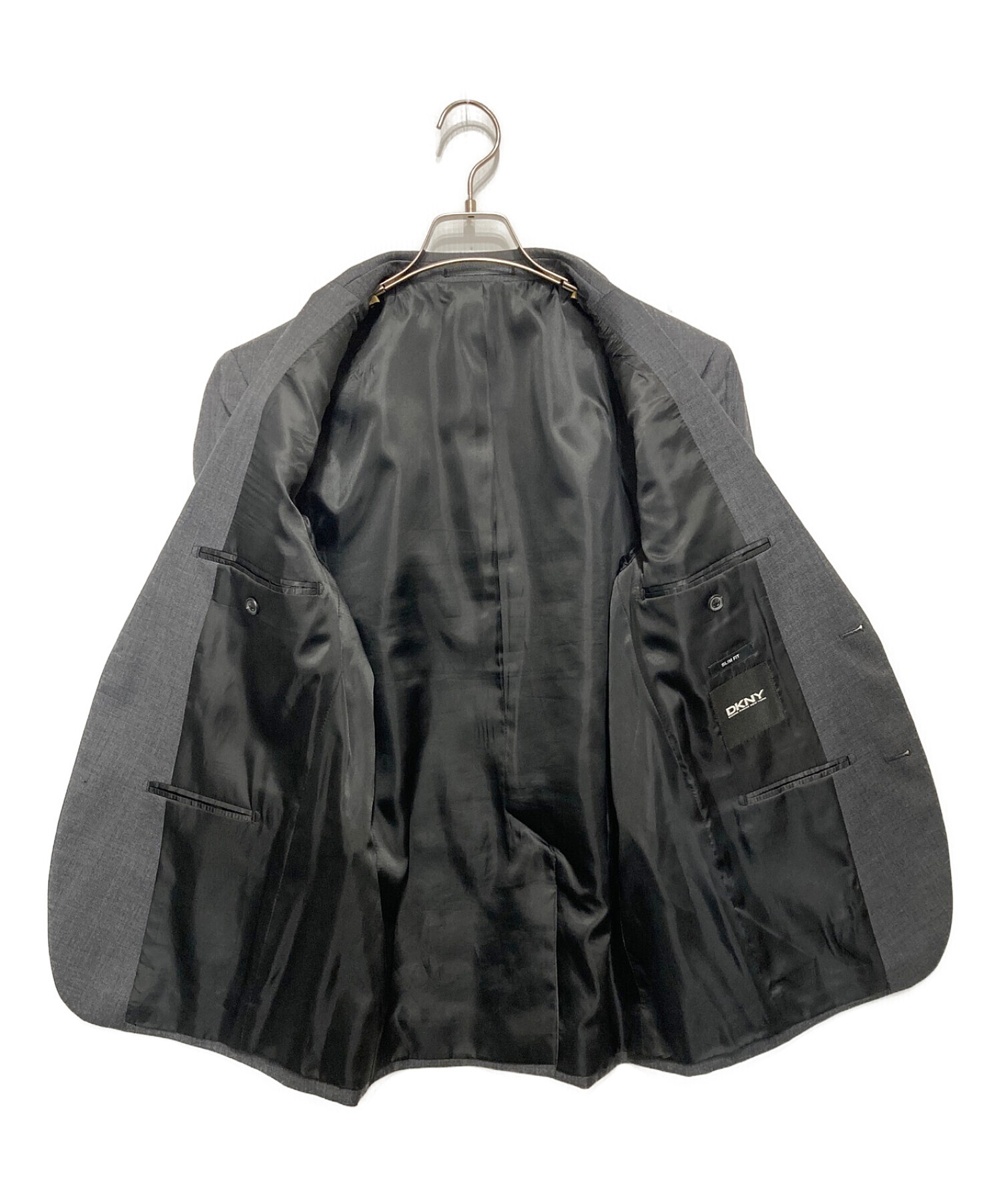DKNY (ダナキャランニューヨーク) テーラードジャケット グレー サイズ:48