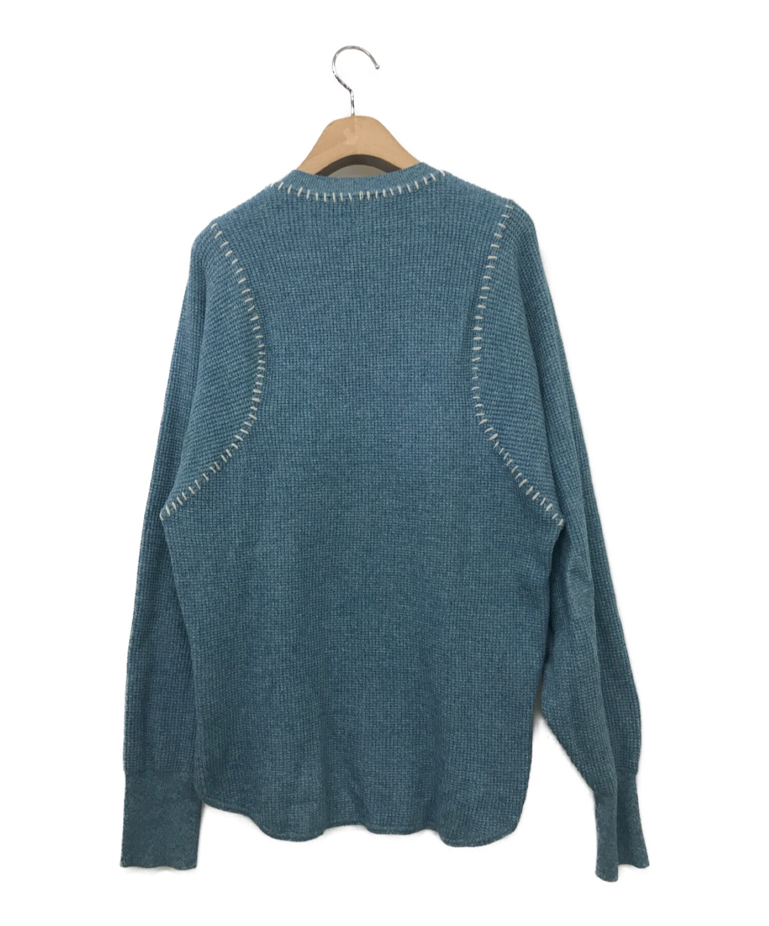 soduk (スドーク) thermal knit pullover スカイブルー サイズ:-