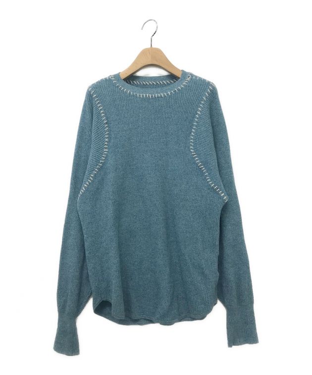 soduk (スドーク) thermal knit pullover スカイブルー サイズ:-