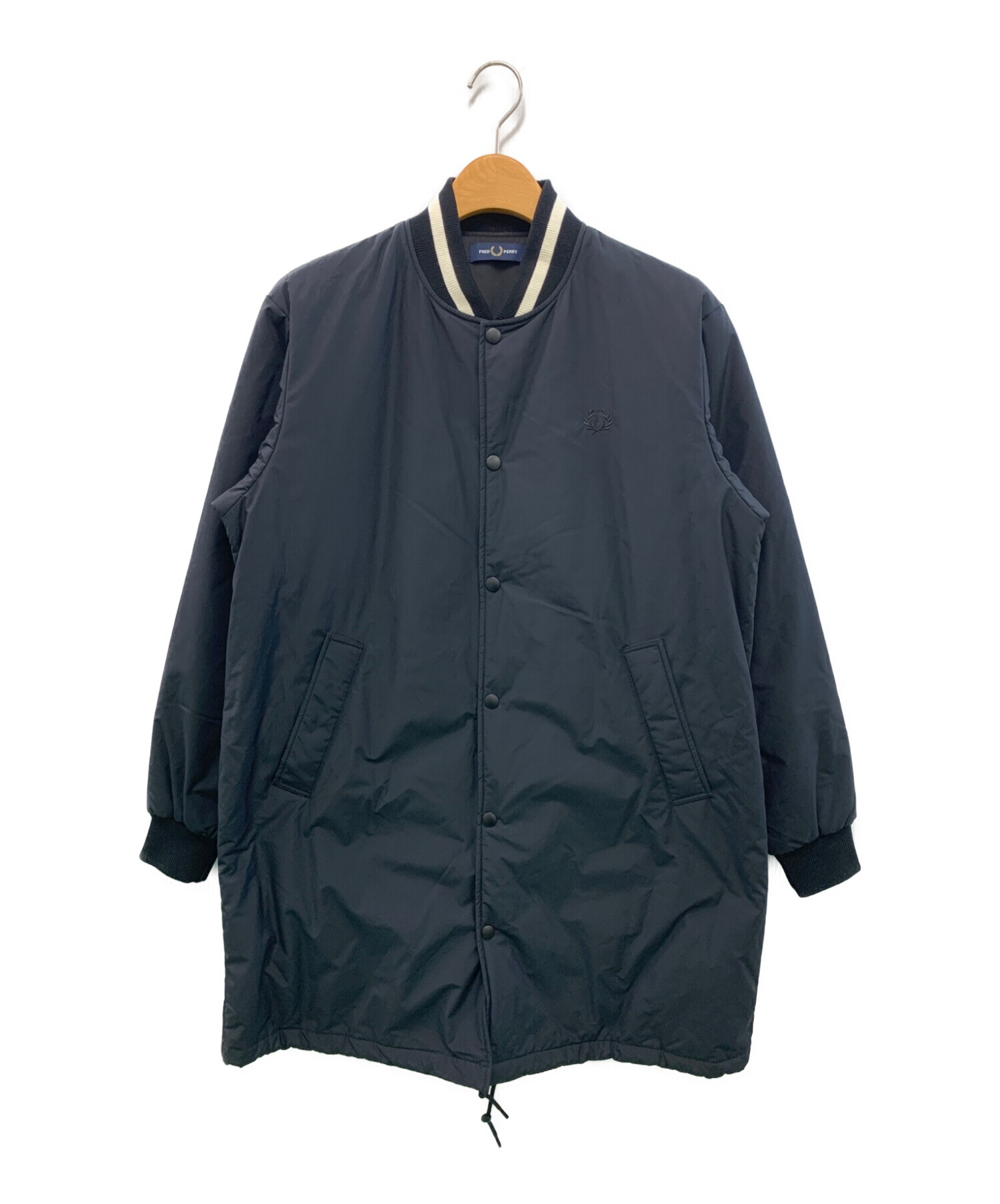 中古・古着通販】FRED PERRY (フレッドペリー) BOMBER COAT ブラック