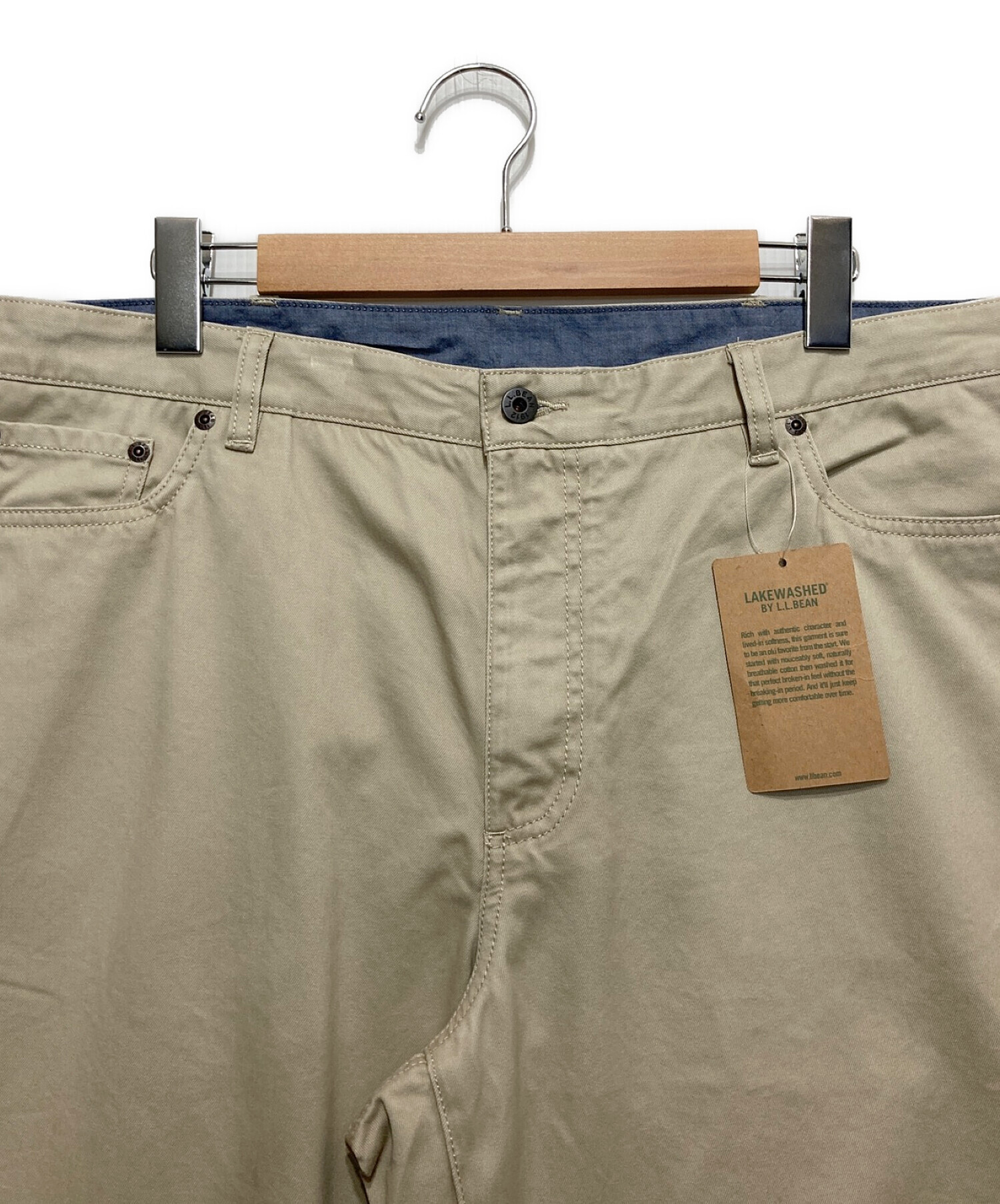 中古・古着通販】L.L.Bean (エルエルビーン) チノパン ベージュ サイズ