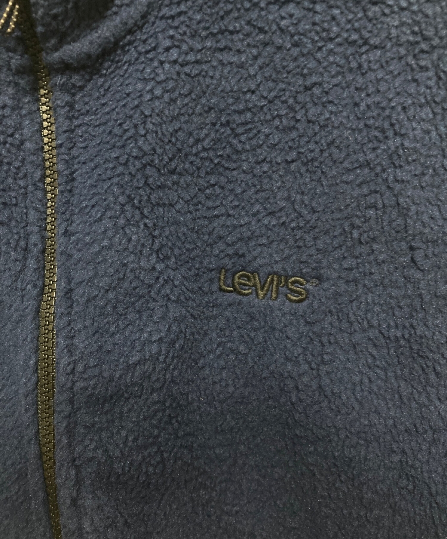 LEVI'S (リーバイス) フリースジャケット ブルー サイズ:L