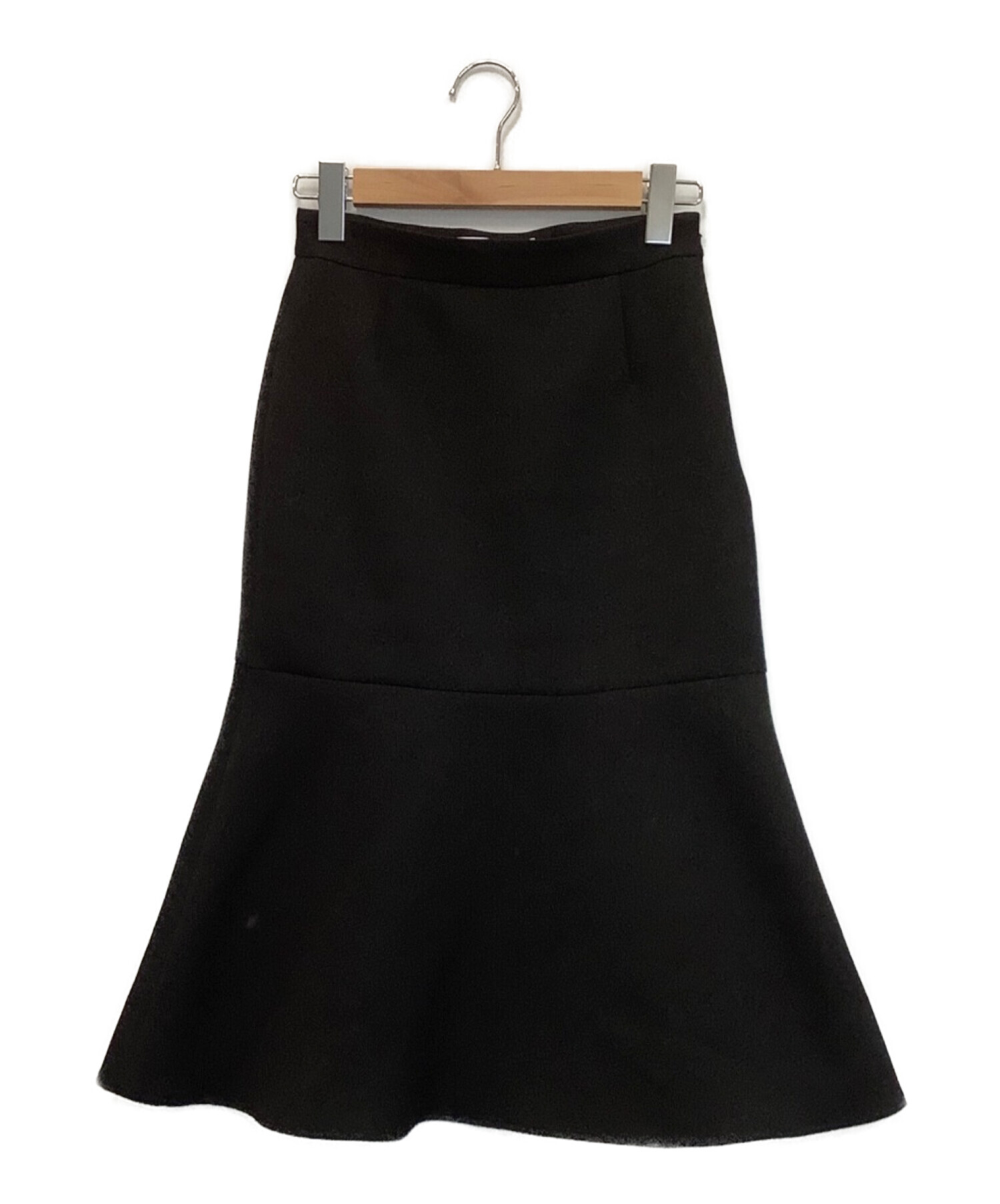 ESTNATION (エストネーション) トリプルクロスマーメイドスカート ブラック サイズ:36