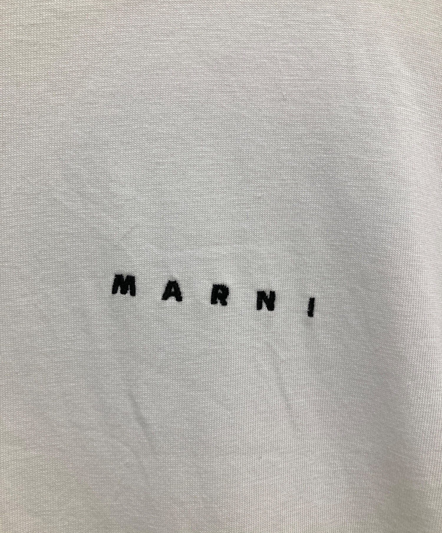 中古・古着通販】MARNI (マルニ) マルニ コットンハイネックL/Sロゴ