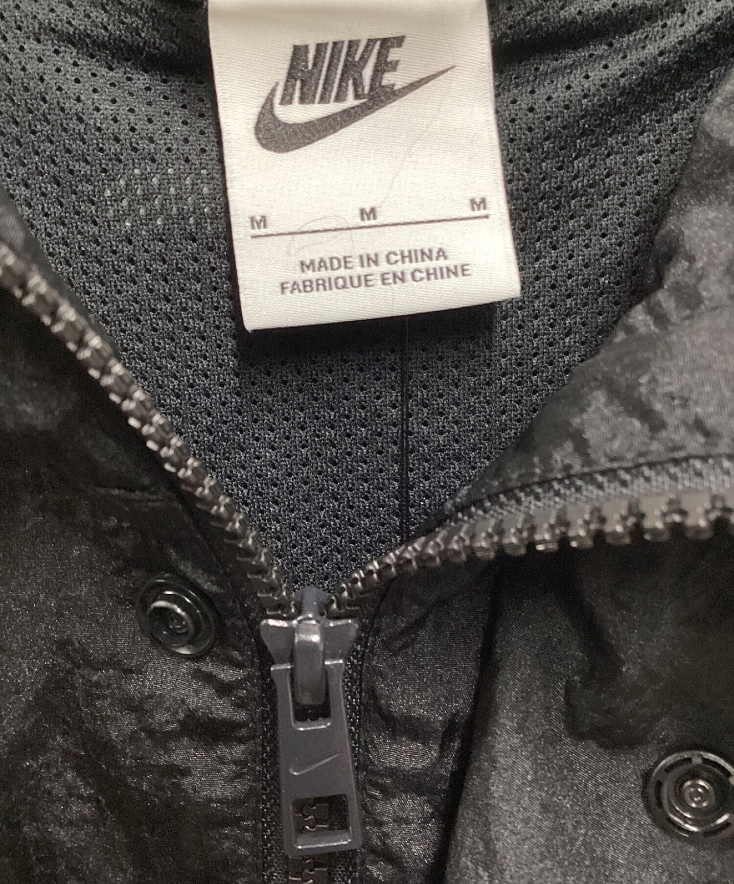 中古・古着通販】NIKE (ナイキ) NSW SWOOSH LND JACKET ブラック