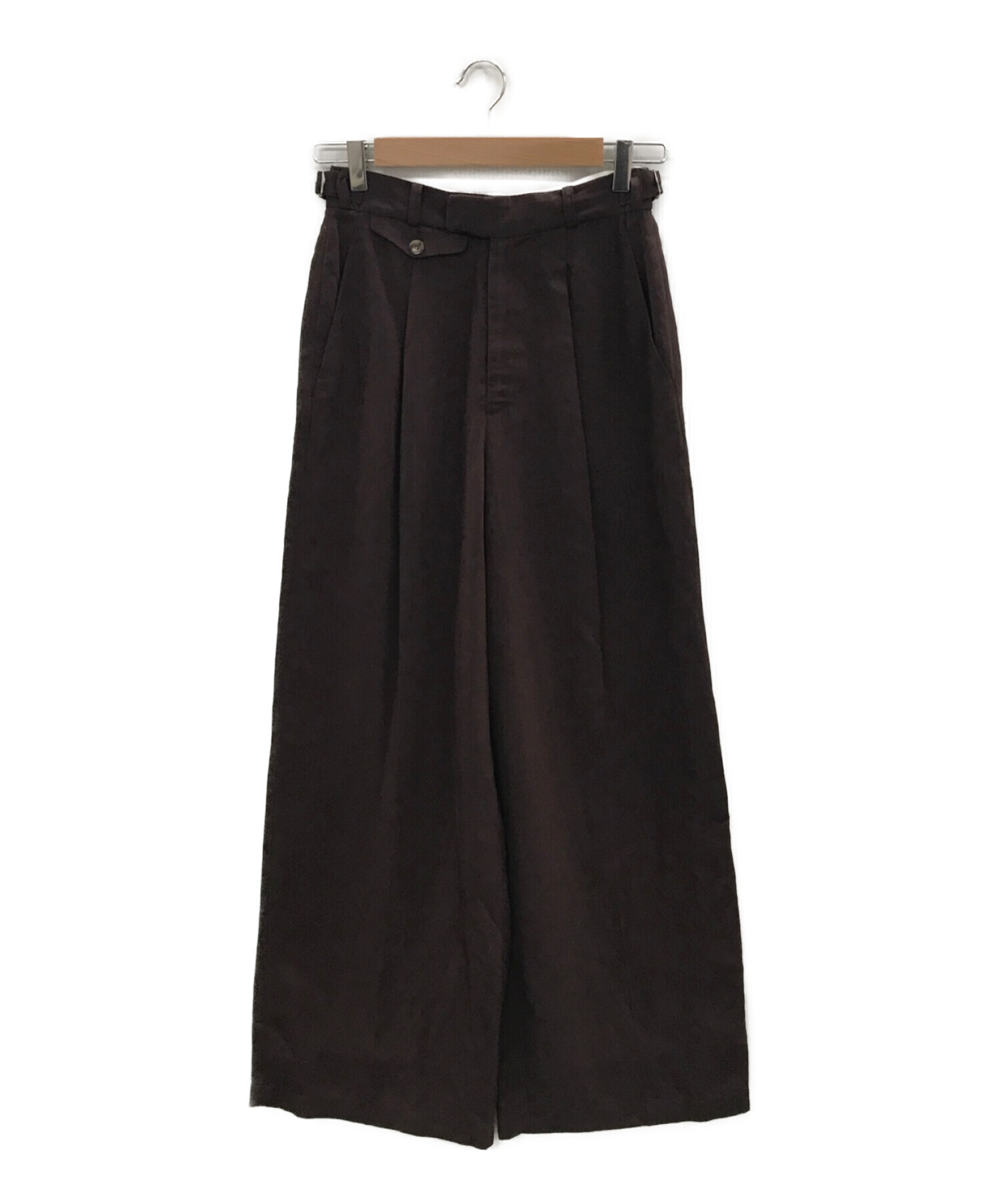 中古・古着通販】TODAYFUL (トゥデイフル) Linen Gurka Pants ブラウン