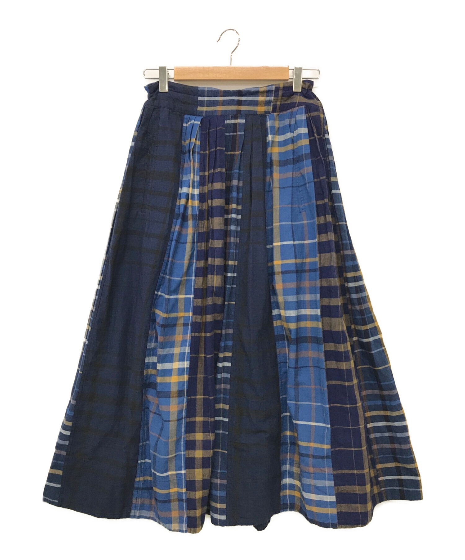 中古・古着通販】Khadi and Co (カディアンドコー) MIX CHECKED SKIRT