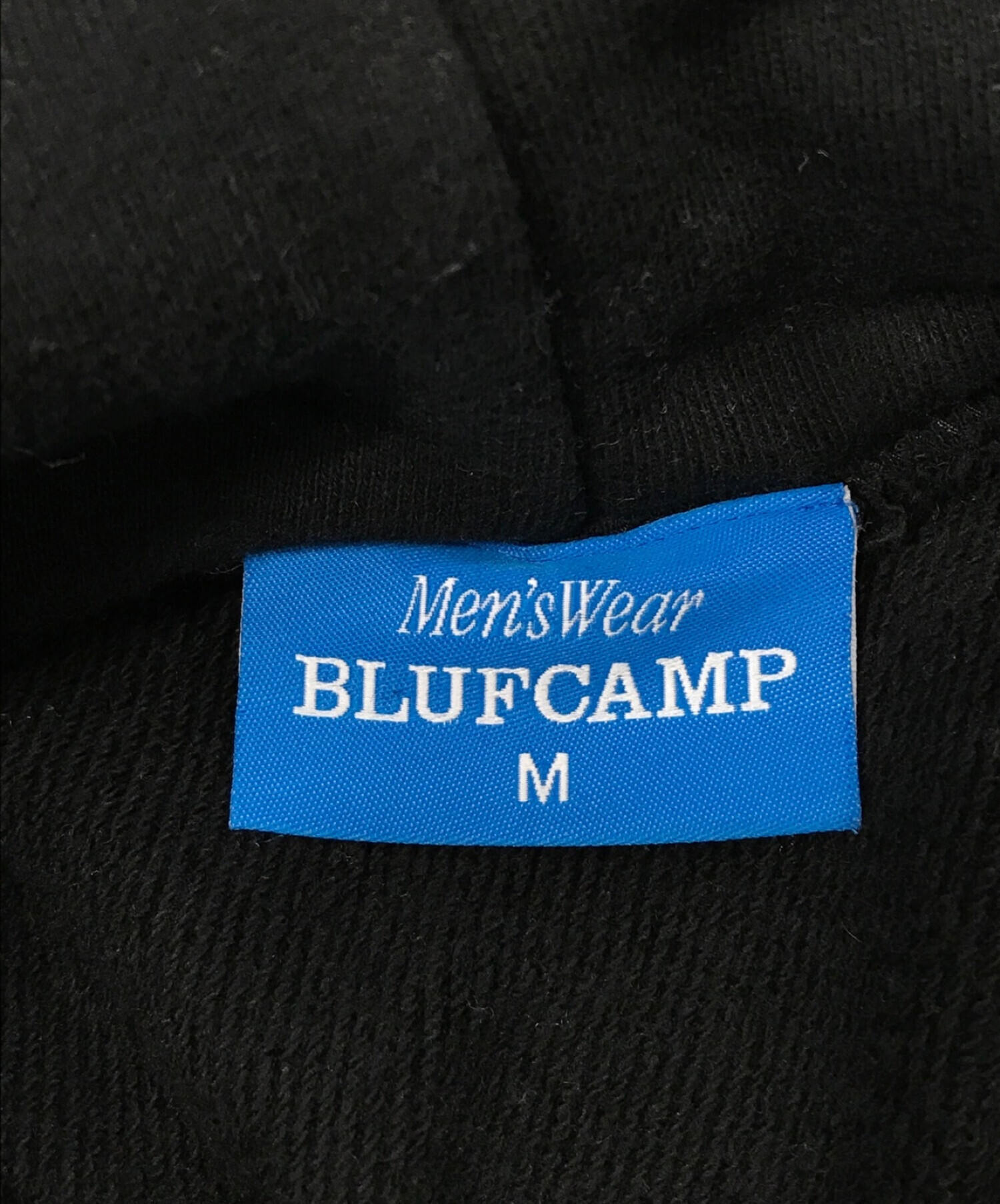 中古・古着通販】BLUFCAMP (ブルーフキャンプ) パーカー ブラック