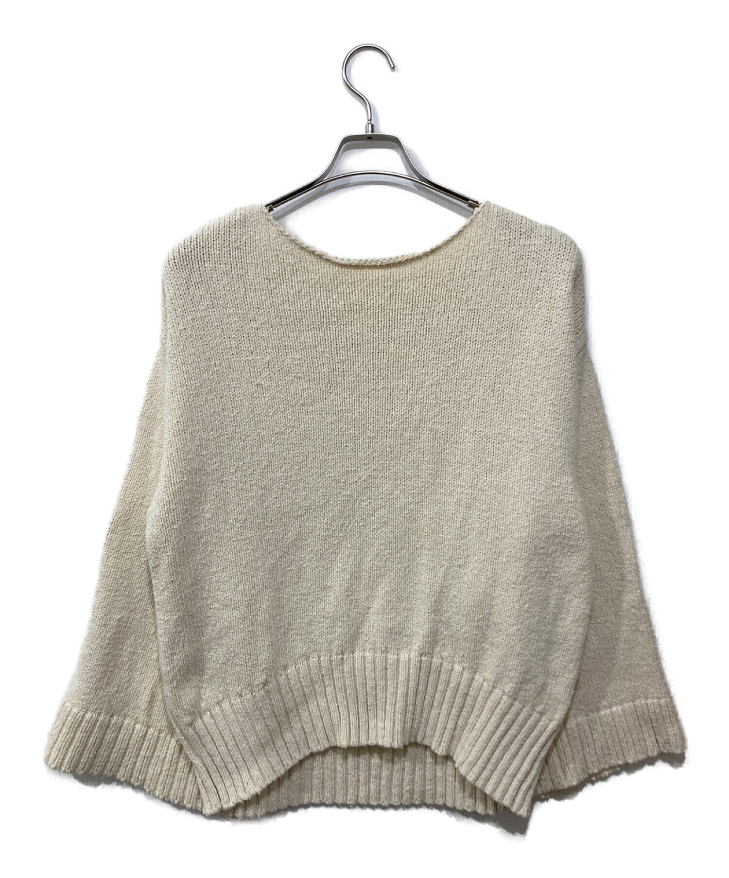 L'appartement (アパルトモン) CTN FLARE S/L KNIT アイボリー サイズ:-