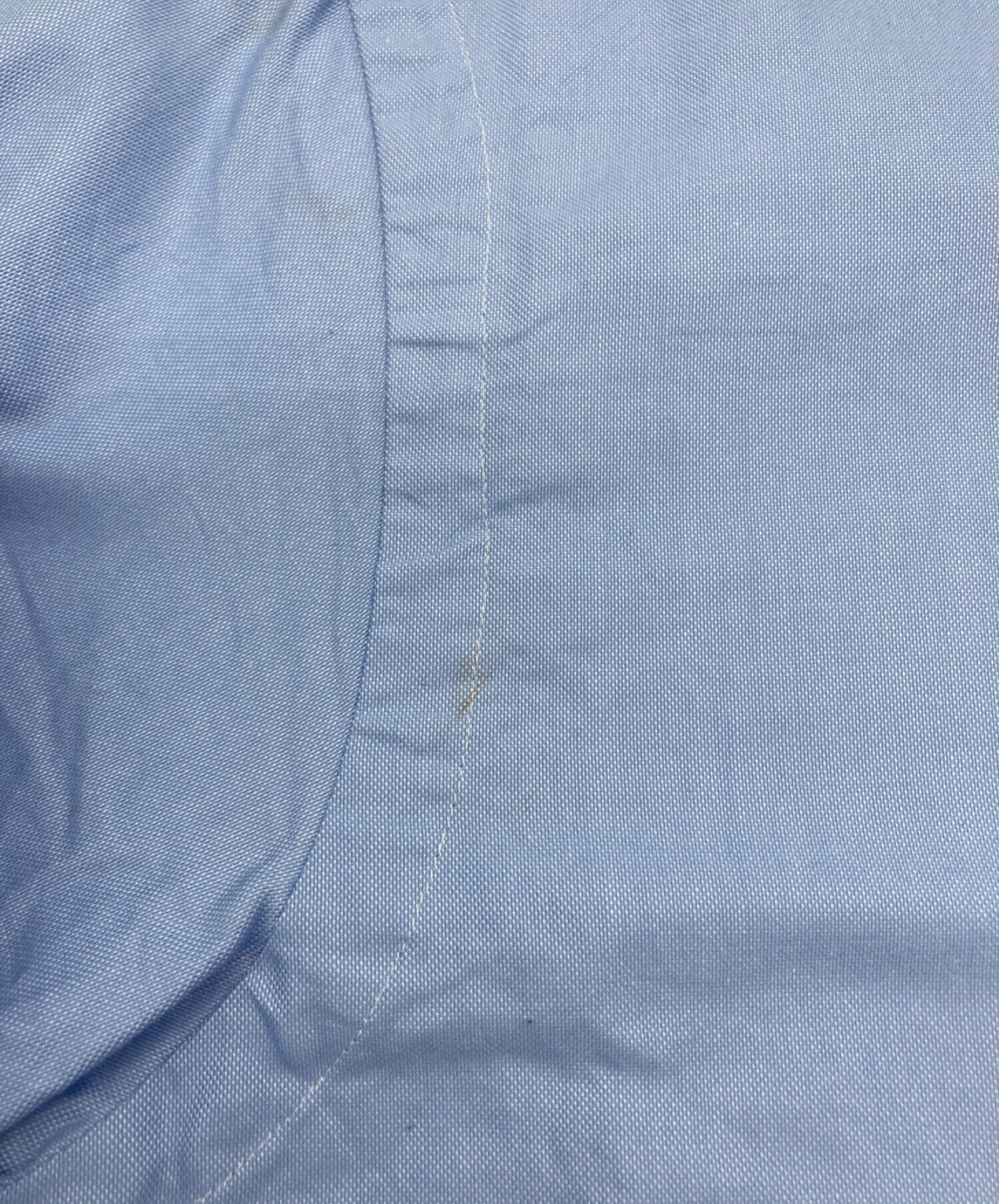 sacai (サカイ) サイドラインハーフスリーブシャツ ブルー×ホワイト サイズ:1